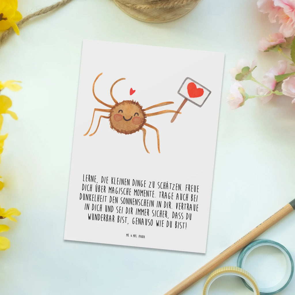 Postkarte Spinne Agathe Motivation Postkarte, Karte, Geschenkkarte, Grußkarte, Einladung, Ansichtskarte, Geburtstagskarte, Einladungskarte, Dankeskarte, Ansichtskarten, Einladung Geburtstag, Einladungskarten Geburtstag, Spinne Agathe, Spinne, Agathe, Videos, Merchandise, Motivation, Glück, Liebe, Vertrauen, Dankeschön