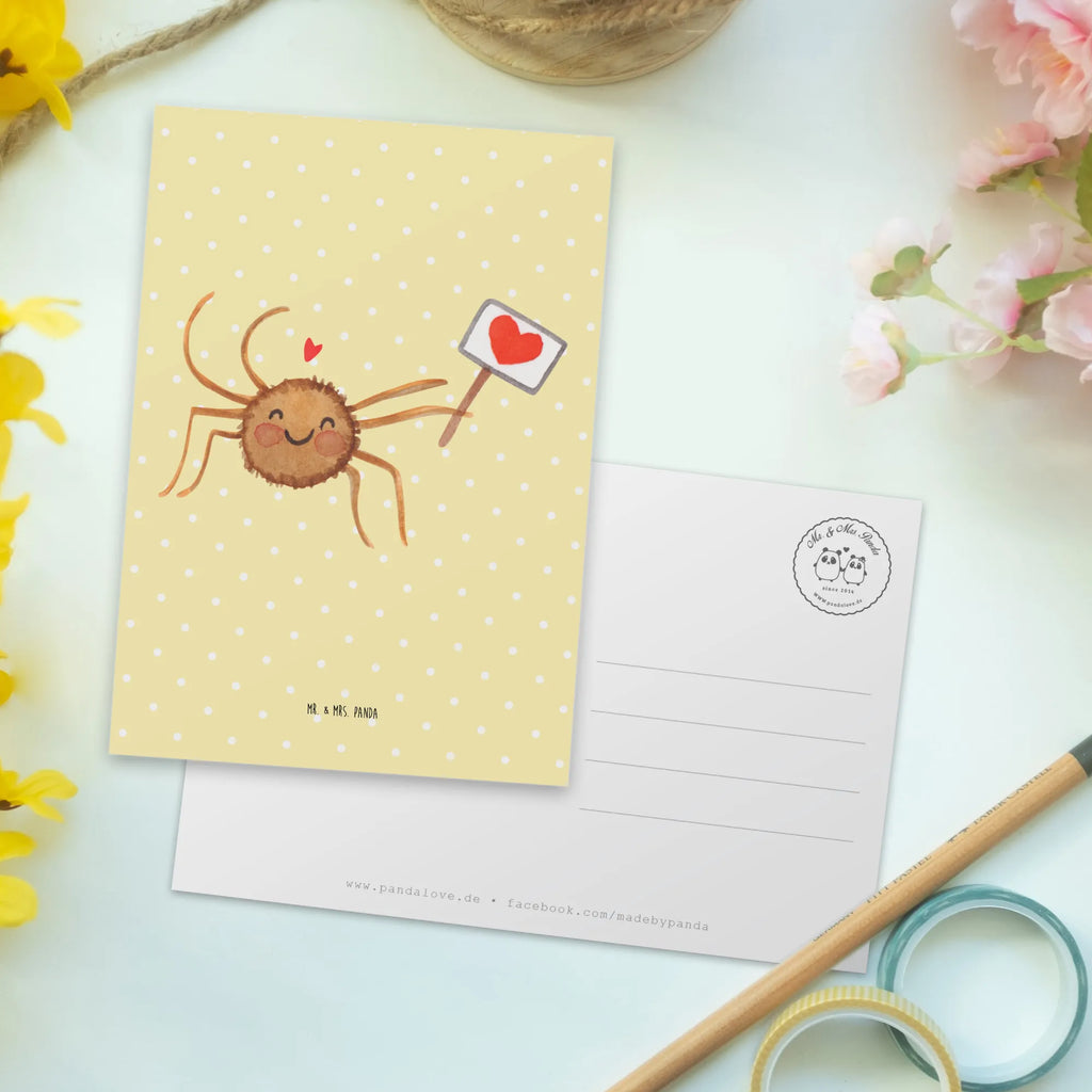 Postkarte Spinne Agathe Motivation Postkarte, Karte, Geschenkkarte, Grußkarte, Einladung, Ansichtskarte, Geburtstagskarte, Einladungskarte, Dankeskarte, Ansichtskarten, Einladung Geburtstag, Einladungskarten Geburtstag, Spinne Agathe, Spinne, Agathe, Videos, Merchandise, Motivation, Glück, Liebe, Vertrauen, Dankeschön