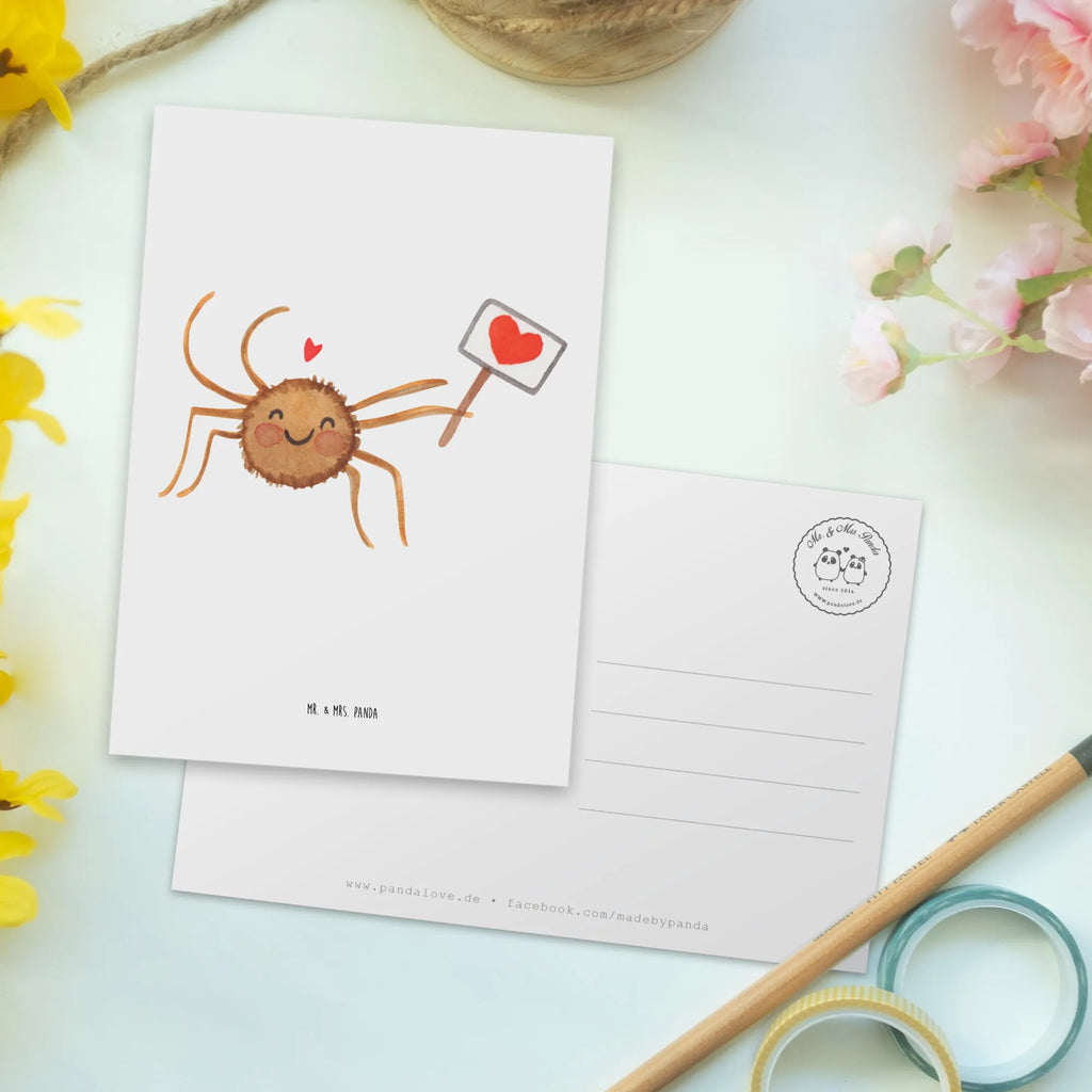 Postkarte Spinne Agathe Motivation Postkarte, Karte, Geschenkkarte, Grußkarte, Einladung, Ansichtskarte, Geburtstagskarte, Einladungskarte, Dankeskarte, Ansichtskarten, Einladung Geburtstag, Einladungskarten Geburtstag, Spinne Agathe, Spinne, Agathe, Videos, Merchandise, Motivation, Glück, Liebe, Vertrauen, Dankeschön