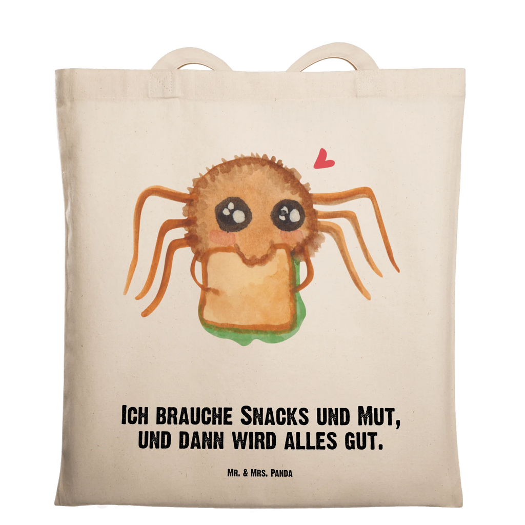 Tragetasche Spinne Agathe Sandwich Beuteltasche, Beutel, Einkaufstasche, Jutebeutel, Stoffbeutel, Tasche, Shopper, Umhängetasche, Strandtasche, Schultertasche, Stofftasche, Tragetasche, Badetasche, Jutetasche, Einkaufstüte, Laptoptasche, Spinne Agathe, Spinne, Agathe, Videos, Merchandise, Glück, Mut, Hungrig, Verfressen, Lebensfreude, Alles wird gut, Hunger