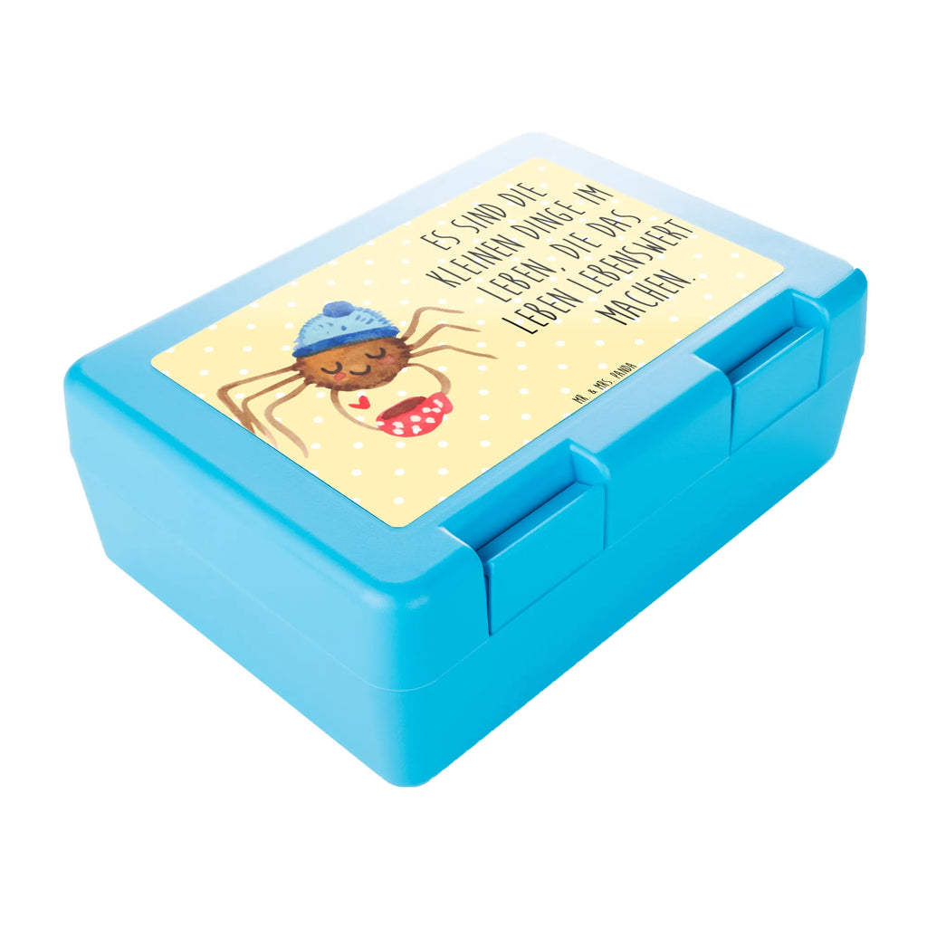 Brotdose Spinne Agathe Kaffee Brotbox, Snackbox, Lunch box, Butterbrotdose, Brotzeitbox, Spinne Agathe, Spinne, Agathe, Videos, Merchandise, Kaffee, Morgen, Morgenmuffel, Lebensweisheiten, Weiser Spruch