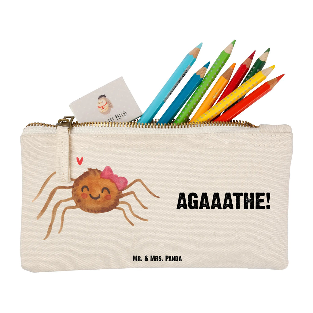 Schminktasche Spinne Agathe Freude Schminktasche, Kosmetiktasche, Kosmetikbeutel, Stiftemäppchen, Etui, Federmappe, Makeup, XXL, Schminketui, Kosmetiketui, Schlamperetui, Spinne Agathe, Spinne, Agathe, Videos, Merchandise, Viral, Viraler Hit, Trend, Beliebte Spinne