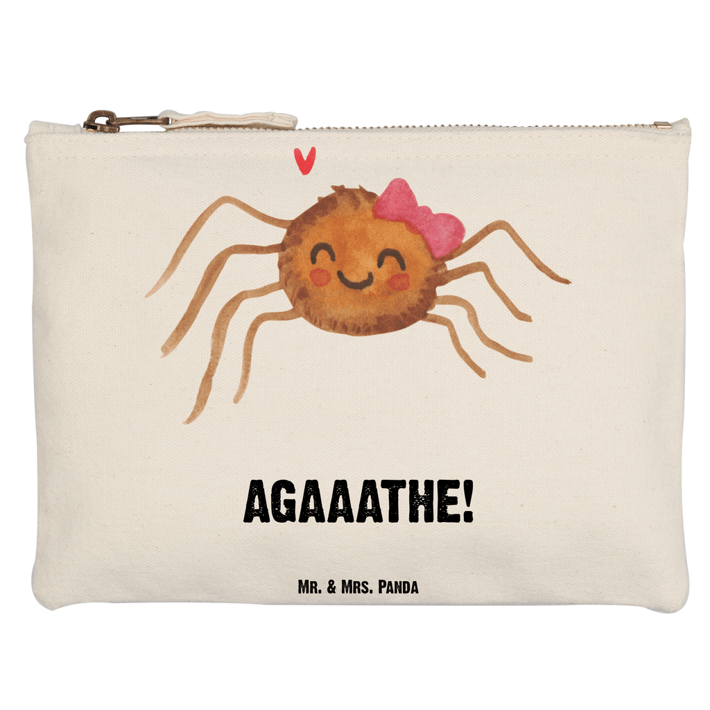 Schminktasche Spinne Agathe Freude Schminktasche, Kosmetiktasche, Kosmetikbeutel, Stiftemäppchen, Etui, Federmappe, Makeup, XXL, Schminketui, Kosmetiketui, Schlamperetui, Spinne Agathe, Spinne, Agathe, Videos, Merchandise, Viral, Viraler Hit, Trend, Beliebte Spinne