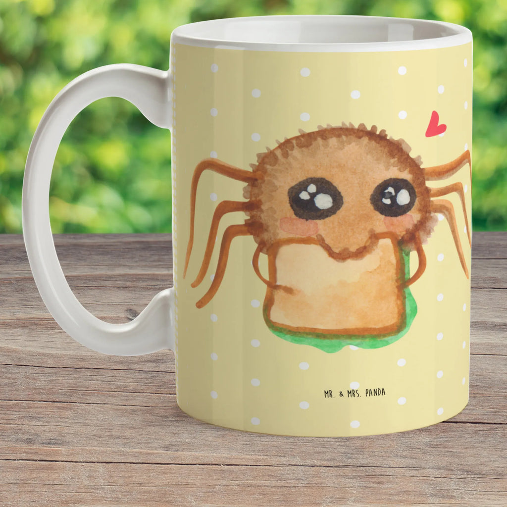 Kindertasse Spinne Agathe Sandwich Kindertasse, Kinder Tasse, Kunststoff Tasse, Kindergarten Tasse, Trinkbecher, Camping Becher, Kaffeetasse, Kunststoffbecher, Kindergartenbecher, Outdoorgeschirr, Kunststoffgeschirr, Reisebecher, Reisetasse, Kinderbecher, Bruchfeste Tasse, Bruchsichere Tasse, Plastik Tasse, Plastiktasse, Spinne Agathe, Spinne, Agathe, Videos, Merchandise, Glück, Mut, Hungrig, Verfressen, Lebensfreude, Alles wird gut, Hunger