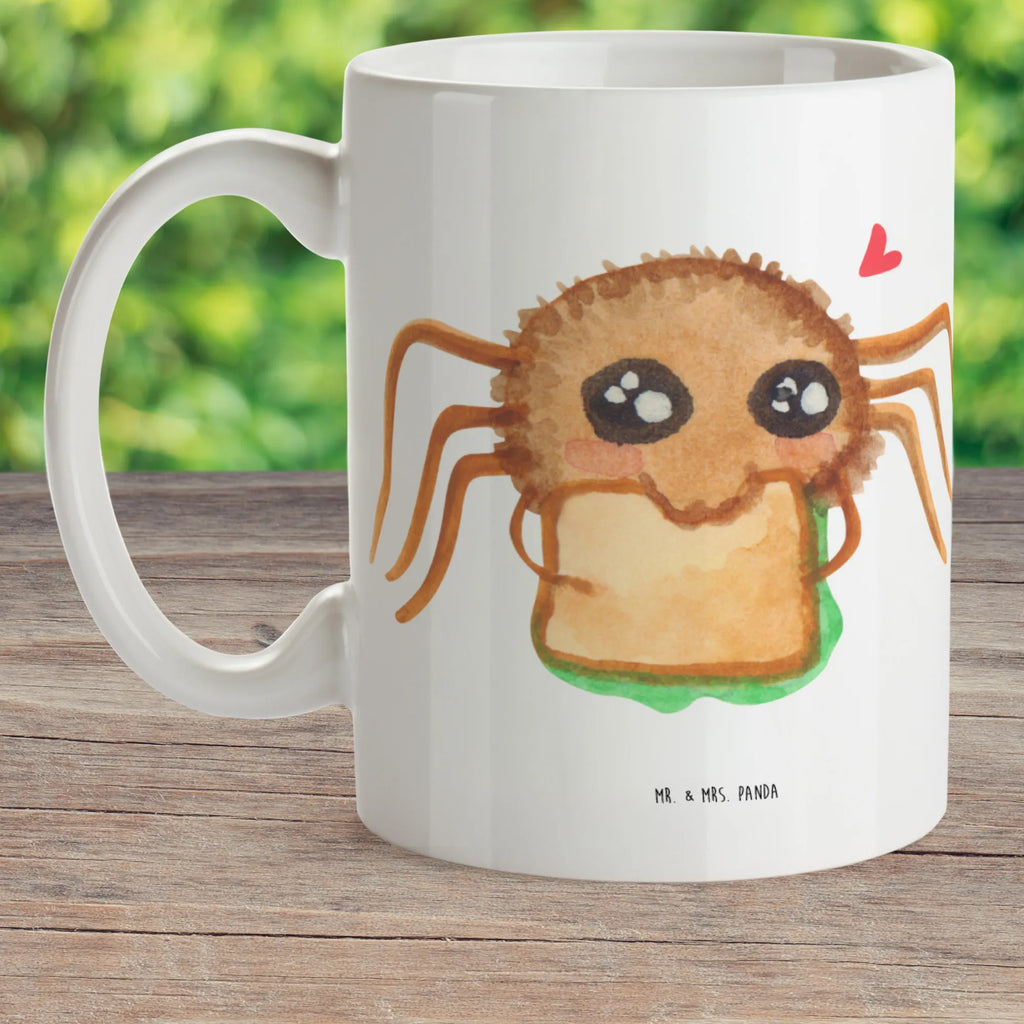 Kindertasse Spinne Agathe Sandwich Kindertasse, Kinder Tasse, Kunststoff Tasse, Kindergarten Tasse, Trinkbecher, Camping Becher, Kaffeetasse, Kunststoffbecher, Kindergartenbecher, Outdoorgeschirr, Kunststoffgeschirr, Reisebecher, Reisetasse, Kinderbecher, Bruchfeste Tasse, Bruchsichere Tasse, Plastik Tasse, Plastiktasse, Spinne Agathe, Spinne, Agathe, Videos, Merchandise, Glück, Mut, Hungrig, Verfressen, Lebensfreude, Alles wird gut, Hunger