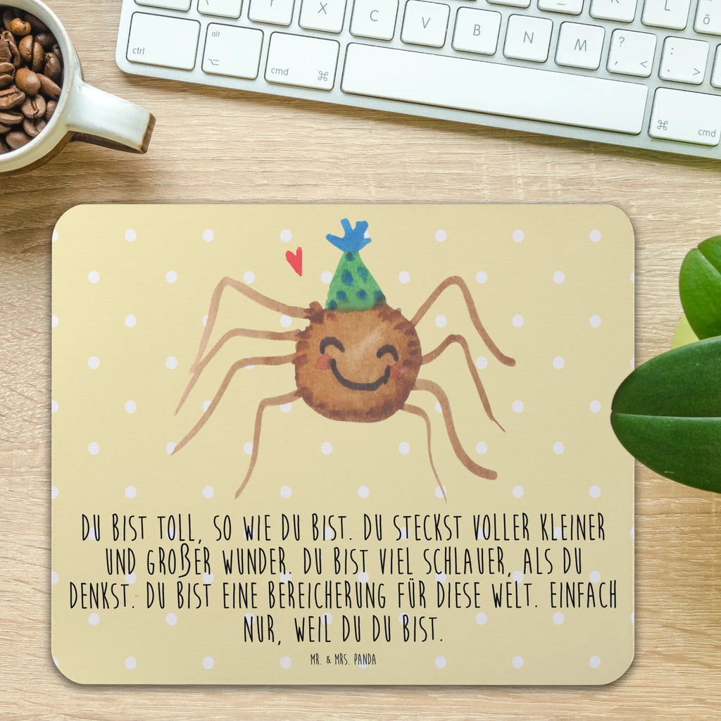 Mauspad Spinne Agathe Party Mousepad, Computer zubehör, Büroausstattung, PC Zubehör, Arbeitszimmer, Mauspad, Einzigartiges Mauspad, Designer Mauspad, Mausunterlage, Mauspad Büro, Spinne Agathe, Spinne, Agathe, Videos, Merchandise, Selbstliebe, Wunder, Motivation, Glück