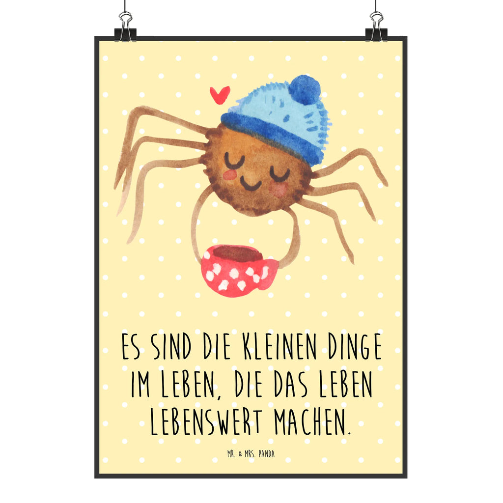 Poster Spider Agathe coffee Poster, Wandposter, Bild, Wanddeko, Küchenposter, Kinderposter, Wanddeko Bild, Raumdekoration, Wanddekoration, Handgemaltes Poster, Mr. & Mrs. Panda Poster, Designposter, Kunstdruck, Posterdruck, Spinne Agathe, Spinne, Agathe, Videos, Merchandise, Kaffee, Morgen, Morgenmuffel, Lebensweisheiten, Weiser Spruch