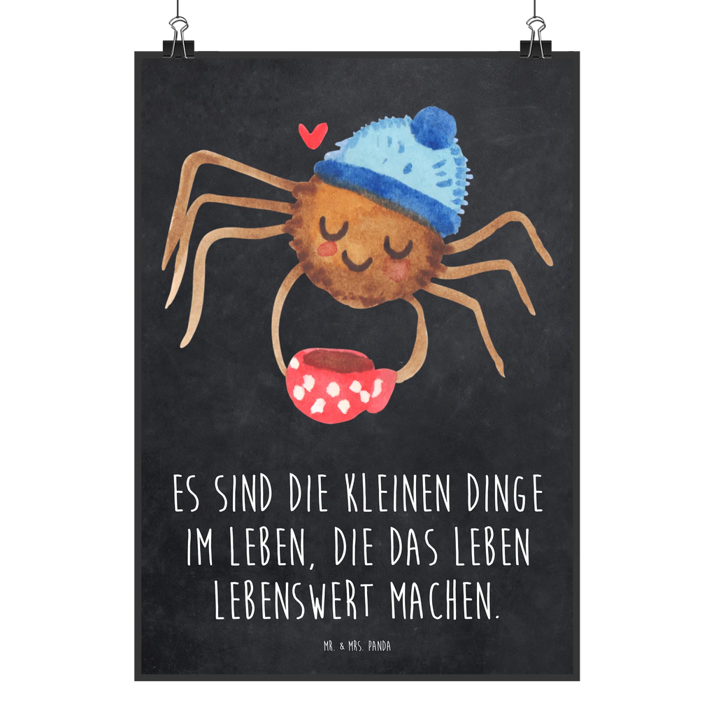 Poster Spider Agathe coffee Poster, Wandposter, Bild, Wanddeko, Küchenposter, Kinderposter, Wanddeko Bild, Raumdekoration, Wanddekoration, Handgemaltes Poster, Mr. & Mrs. Panda Poster, Designposter, Kunstdruck, Posterdruck, Spinne Agathe, Spinne, Agathe, Videos, Merchandise, Kaffee, Morgen, Morgenmuffel, Lebensweisheiten, Weiser Spruch