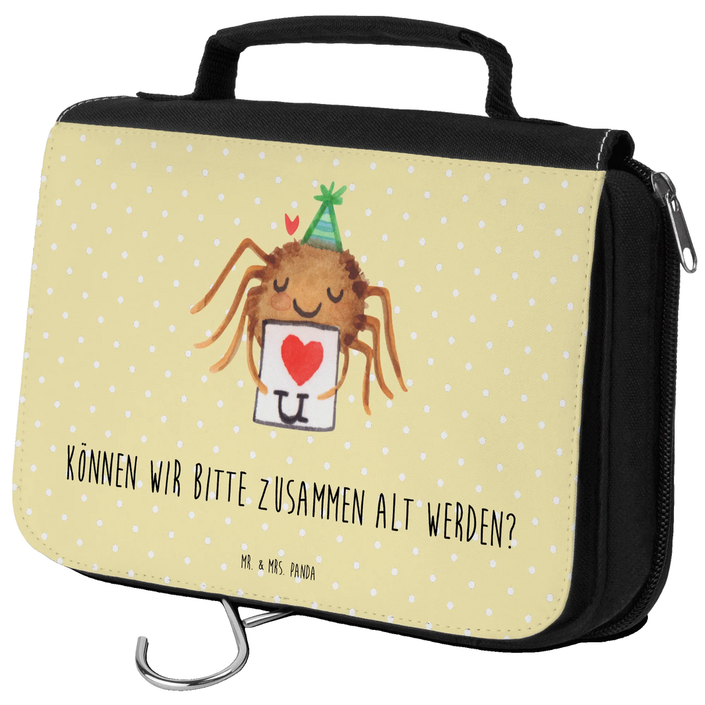 Kulturbeutel Spinne Agathe Brief Kulturbeutel, Zum Aufhängen, Waschtasche, Kosmetiktasche, Damen, Herren, Aufbewahrungstasche, Schminktasche, Kosmetikbeutel, Organizer, Kulturtasche, Schminkutensil, Spinne Agathe, Spinne, Agathe, Videos, Merchandise, Liebesbeweis, Ich Liebe dich, Heiratsantrag, Verliebt, Liebespaar, Liebesgeschenk, Treuebeweis, Treuetest