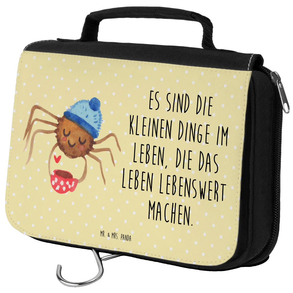 Kulturbeutel Spinne Agathe Kaffee Kulturbeutel, Zum Aufhängen, Waschtasche, Kosmetiktasche, Damen, Herren, Aufbewahrungstasche, Schminktasche, Kosmetikbeutel, Organizer, Kulturtasche, Schminkutensil, Spinne Agathe, Spinne, Agathe, Videos, Merchandise, Kaffee, Morgen, Morgenmuffel, Lebensweisheiten, Weiser Spruch