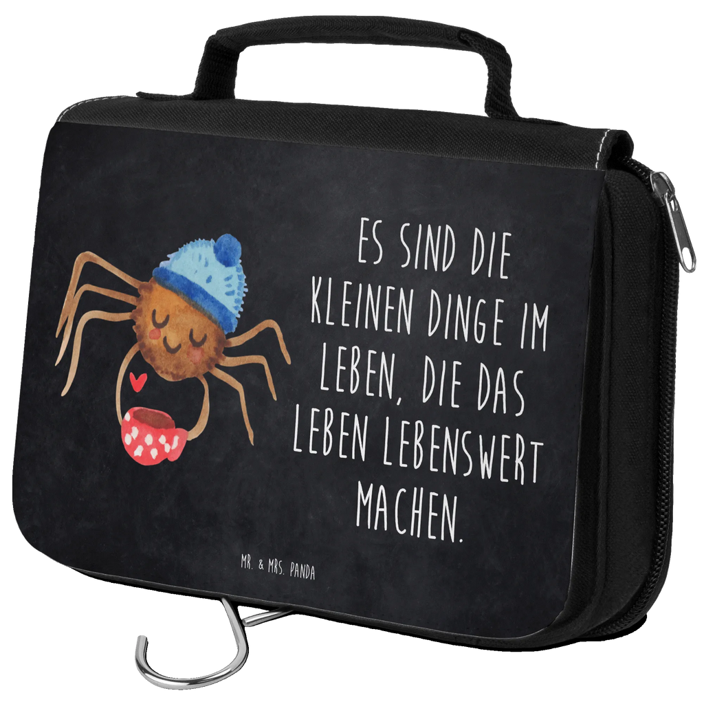 Kulturbeutel Spinne Agathe Kaffee Kulturbeutel, Zum Aufhängen, Waschtasche, Kosmetiktasche, Damen, Herren, Aufbewahrungstasche, Schminktasche, Kosmetikbeutel, Organizer, Kulturtasche, Schminkutensil, Spinne Agathe, Spinne, Agathe, Videos, Merchandise, Kaffee, Morgen, Morgenmuffel, Lebensweisheiten, Weiser Spruch