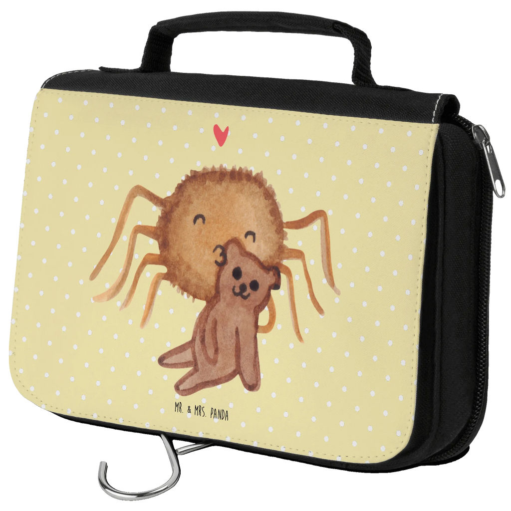 Kulturbeutel Spinne Agathe Teddy Kulturbeutel, Zum Aufhängen, Waschtasche, Kosmetiktasche, Damen, Herren, Aufbewahrungstasche, Schminktasche, Kosmetikbeutel, Organizer, Kulturtasche, Schminkutensil, Spinne Agathe, Spinne, Agathe, Videos, Merchandise, Freundschaft, Liebesgeschenk, Verliebt, Liebesbeweis, Teddy, Treue, Miteinander, Dankeschön