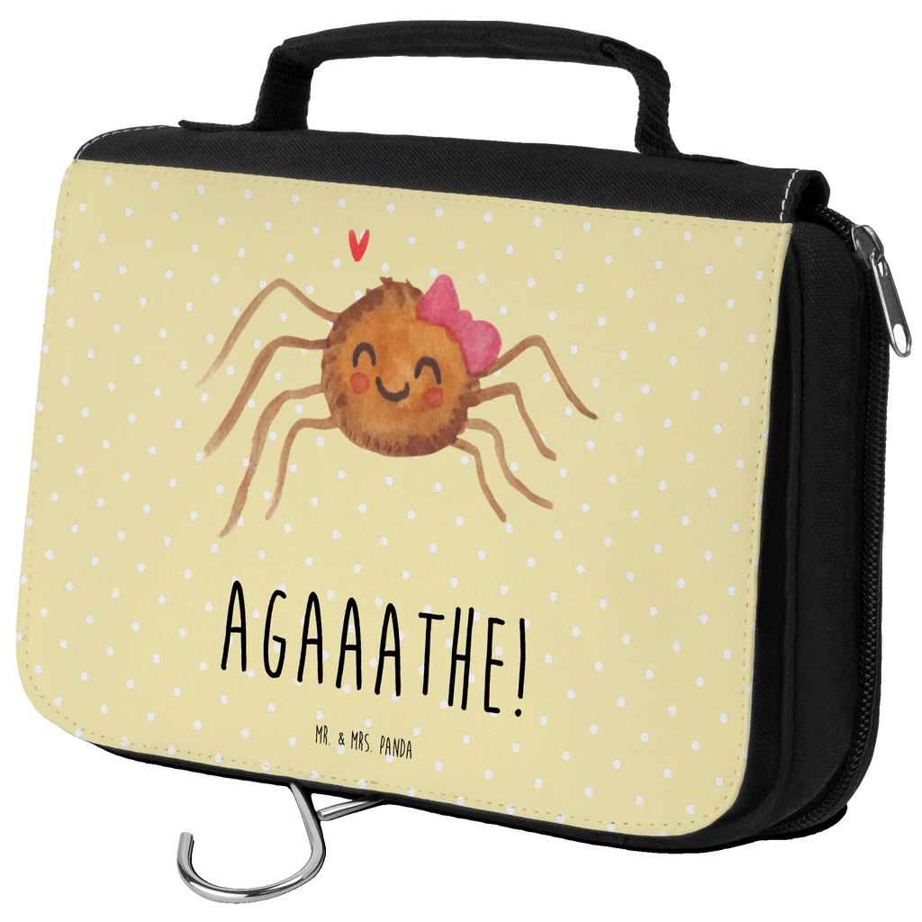 Kulturbeutel Spinne Agathe Freude Kulturbeutel, Zum Aufhängen, Waschtasche, Kosmetiktasche, Damen, Herren, Aufbewahrungstasche, Schminktasche, Kosmetikbeutel, Organizer, Kulturtasche, Schminkutensil, Spinne Agathe, Spinne, Agathe, Videos, Merchandise, Viral, Viraler Hit, Trend, Beliebte Spinne