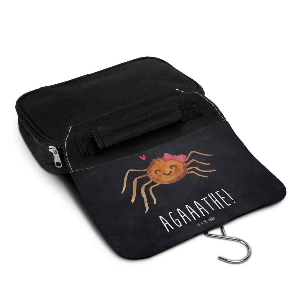 Kulturbeutel Spinne Agathe Freude Kulturbeutel, Zum Aufhängen, Waschtasche, Kosmetiktasche, Damen, Herren, Aufbewahrungstasche, Schminktasche, Kosmetikbeutel, Organizer, Kulturtasche, Schminkutensil, Spinne Agathe, Spinne, Agathe, Videos, Merchandise, Viral, Viraler Hit, Trend, Beliebte Spinne