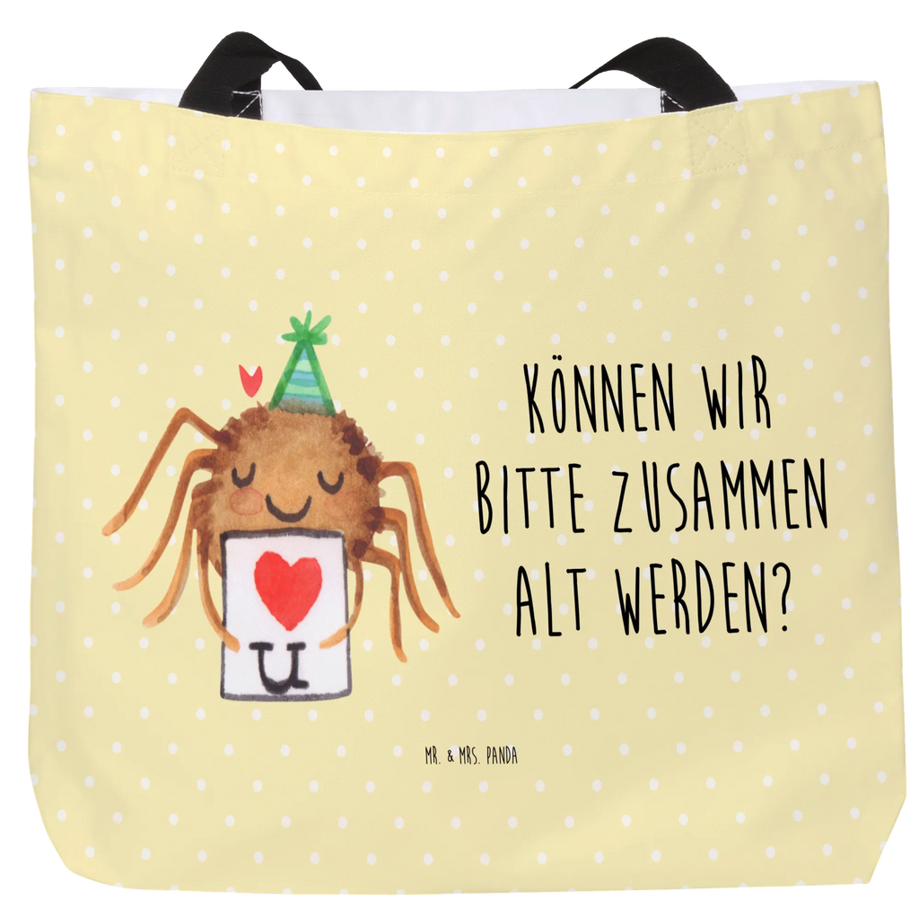 Shopper Spinne Agathe Brief Beutel, Einkaufstasche, Tasche, Strandtasche, Einkaufsbeutel, Shopper, Schultasche, Freizeittasche, Tragebeutel, Schulbeutel, Alltagstasche, Spinne Agathe, Spinne, Agathe, Videos, Merchandise, Liebesbeweis, Ich Liebe dich, Heiratsantrag, Verliebt, Liebespaar, Liebesgeschenk, Treuebeweis, Treuetest