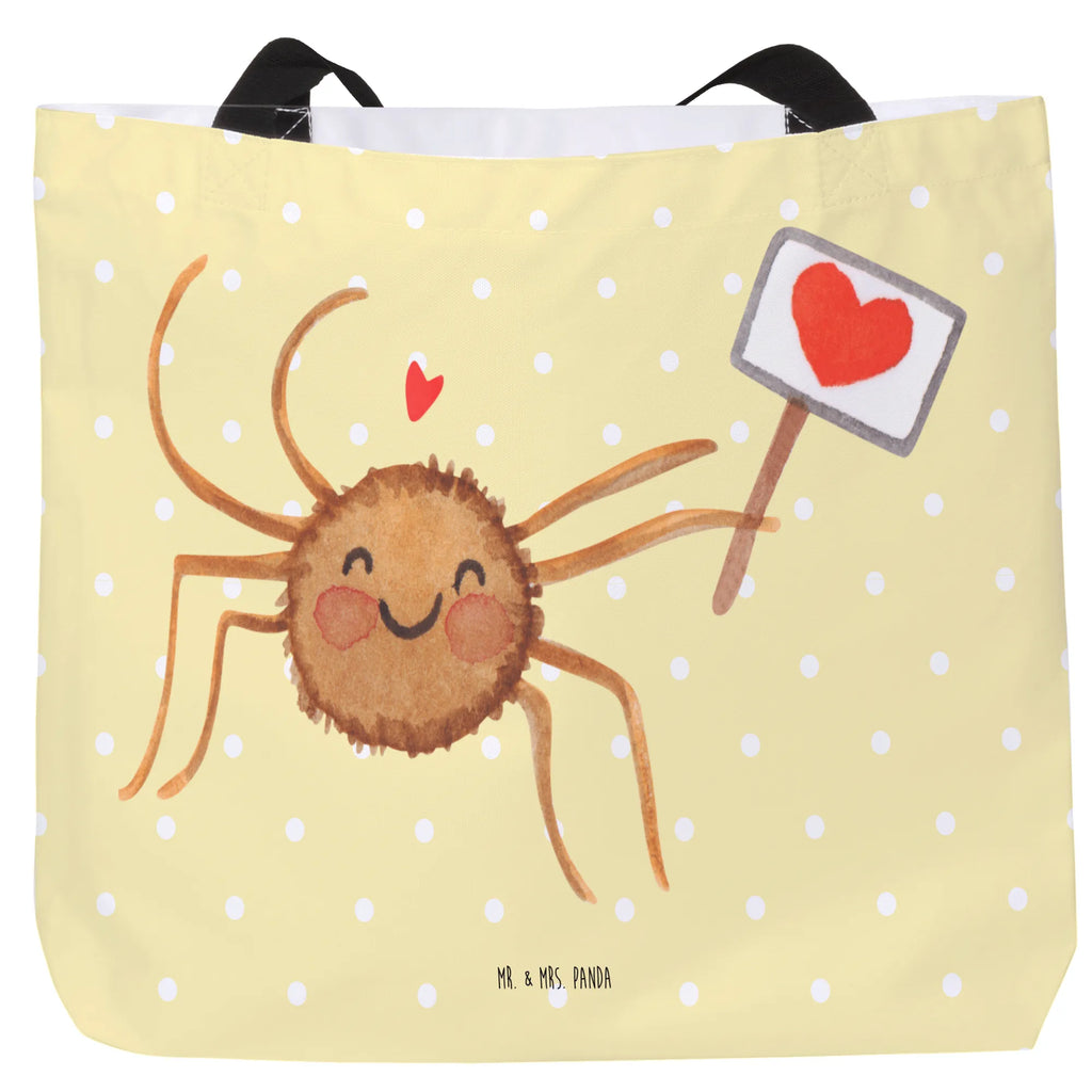 Shopper Spinne Agathe Motivation Beutel, Einkaufstasche, Tasche, Strandtasche, Einkaufsbeutel, Shopper, Schultasche, Freizeittasche, Tragebeutel, Schulbeutel, Alltagstasche, Spinne Agathe, Spinne, Agathe, Videos, Merchandise, Motivation, Glück, Liebe, Vertrauen, Dankeschön