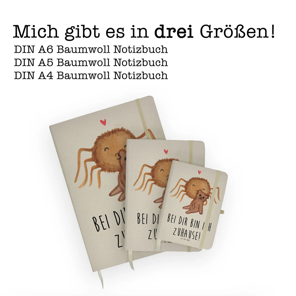 Baumwoll Notizbuch Spinne Agathe Teddy Notizen, Eintragebuch, Tagebuch, Notizblock, Adressbuch, Journal, Kladde, Skizzenbuch, Notizheft, Schreibbuch, Schreibheft, Spinne Agathe, Spinne, Agathe, Videos, Merchandise, Freundschaft, Liebesgeschenk, Verliebt, Liebesbeweis, Teddy, Treue, Miteinander, Dankeschön