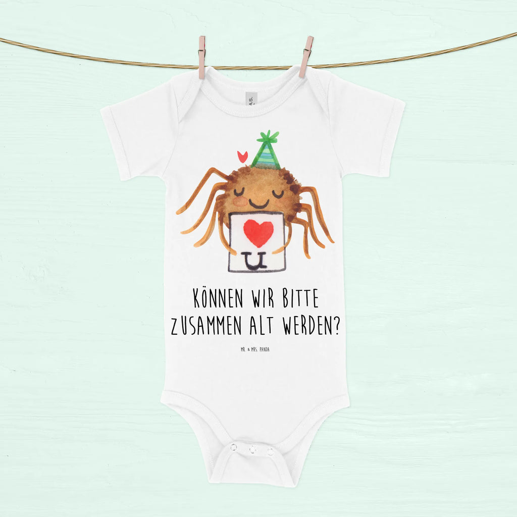 Baby Body Spinne Agathe Brief Babykleidung, Babystrampler, Strampler, Wickelbody, Baby Erstausstattung, Baby-Body, Baby-Strampler, Baby-Kleidung, Kurzarm-Strampler, Baby-Overall, Baby-Romper, Spinne Agathe, Spinne, Agathe, Videos, Merchandise, Liebesbeweis, Ich Liebe dich, Heiratsantrag, Verliebt, Liebespaar, Liebesgeschenk, Treuebeweis, Treuetest