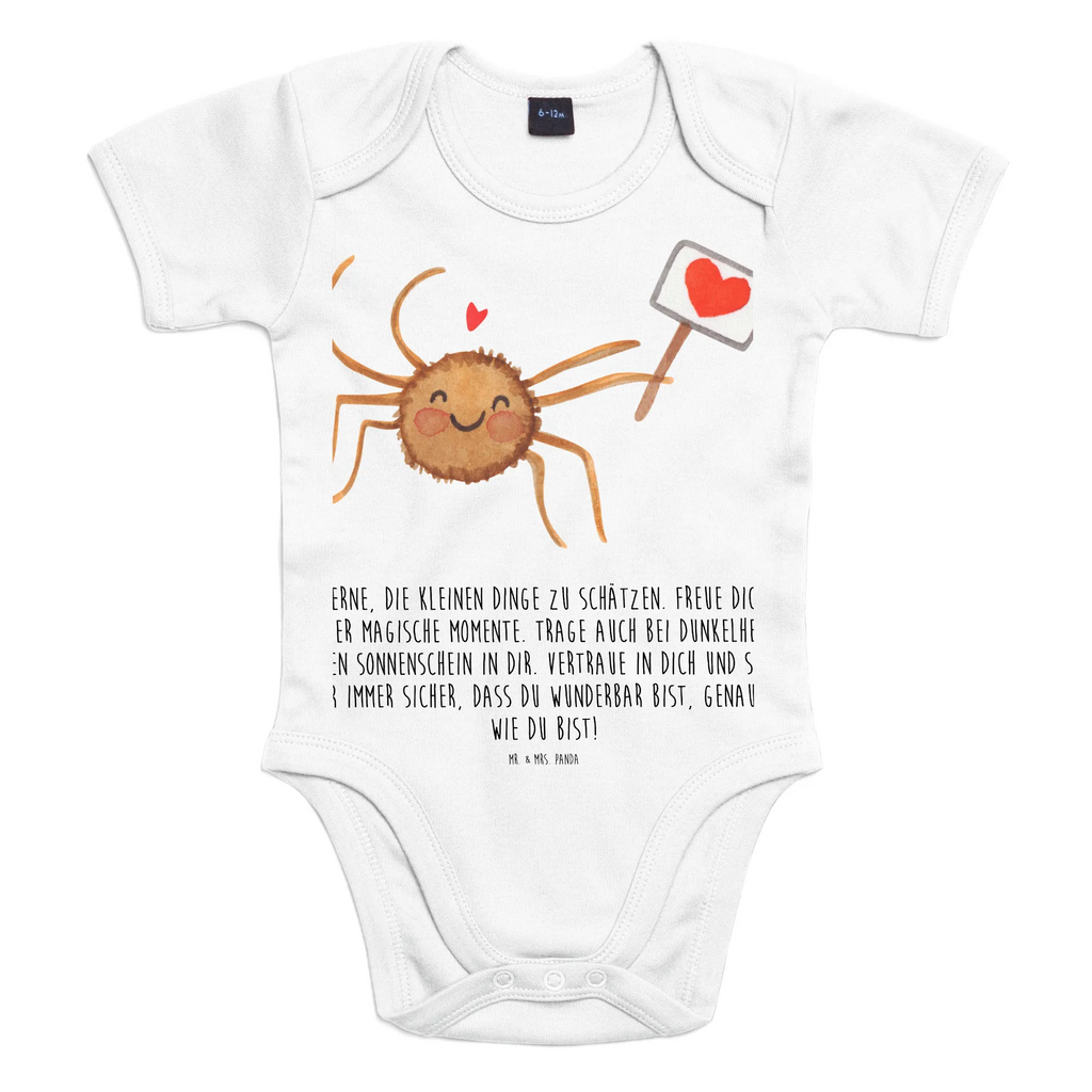 Baby Body Spinne Agathe Motivation Babykleidung, Babystrampler, Strampler, Wickelbody, Baby Erstausstattung, Baby-Body, Baby-Strampler, Baby-Kleidung, Kurzarm-Strampler, Baby-Overall, Baby-Romper, Spinne Agathe, Spinne, Agathe, Videos, Merchandise, Motivation, Glück, Liebe, Vertrauen, Dankeschön