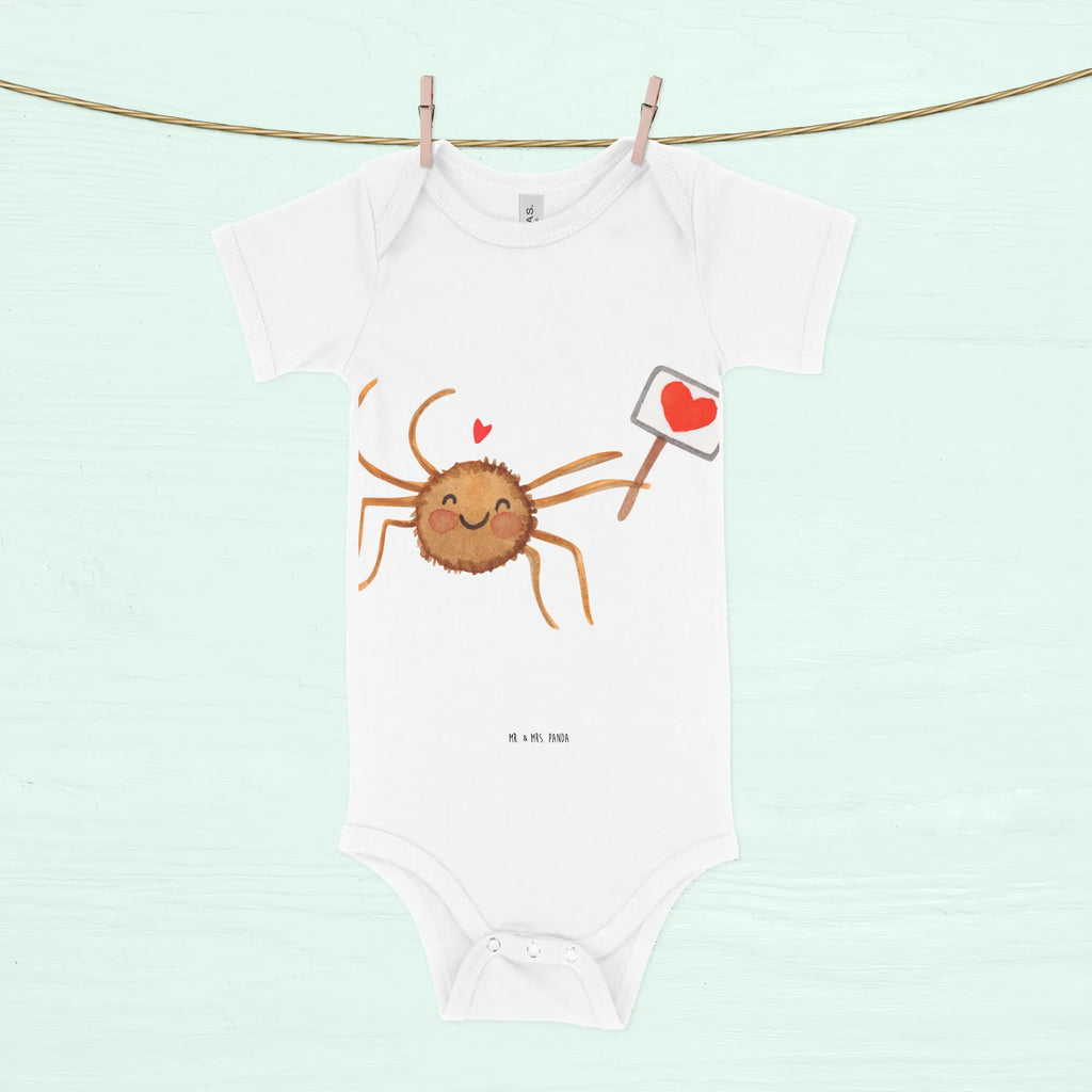 Baby Body Spinne Agathe Motivation Babykleidung, Babystrampler, Strampler, Wickelbody, Baby Erstausstattung, Baby-Body, Baby-Strampler, Baby-Kleidung, Kurzarm-Strampler, Baby-Overall, Baby-Romper, Spinne Agathe, Spinne, Agathe, Videos, Merchandise, Motivation, Glück, Liebe, Vertrauen, Dankeschön