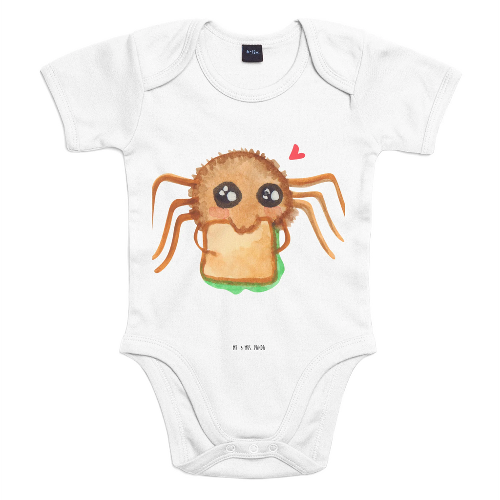 Baby Body Spinne Agathe Sandwich Babykleidung, Babystrampler, Strampler, Wickelbody, Baby Erstausstattung, Baby-Body, Baby-Strampler, Baby-Kleidung, Kurzarm-Strampler, Baby-Overall, Baby-Romper, Spinne Agathe, Spinne, Agathe, Videos, Merchandise, Glück, Mut, Hungrig, Verfressen, Lebensfreude, Alles wird gut, Hunger