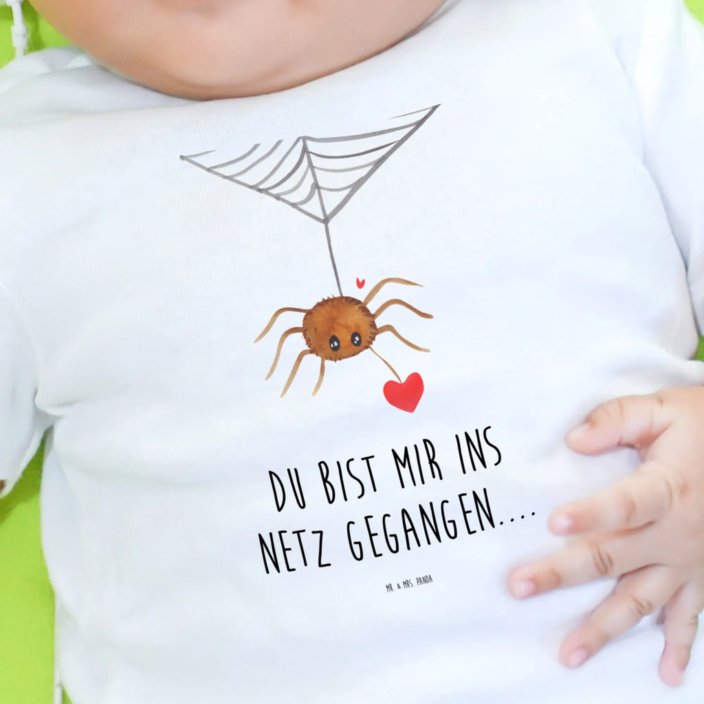 Baby Longsleeve Spinne Agathe Liebe Mädchen, Jungen, Baby, Langarm, Bio, Kleidung, Spinne Agathe, Spinne, Agathe, Videos, Merchandise, Liebe, Verliebt, Liebesbeweis, Liebesgeschenk