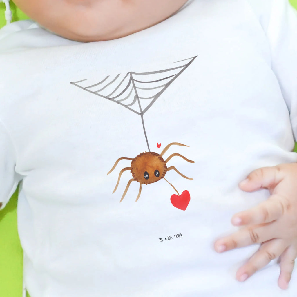 Baby Longsleeve Spinne Agathe Liebe Mädchen, Jungen, Baby, Langarm, Bio, Kleidung, Spinne Agathe, Spinne, Agathe, Videos, Merchandise, Liebe, Verliebt, Liebesbeweis, Liebesgeschenk