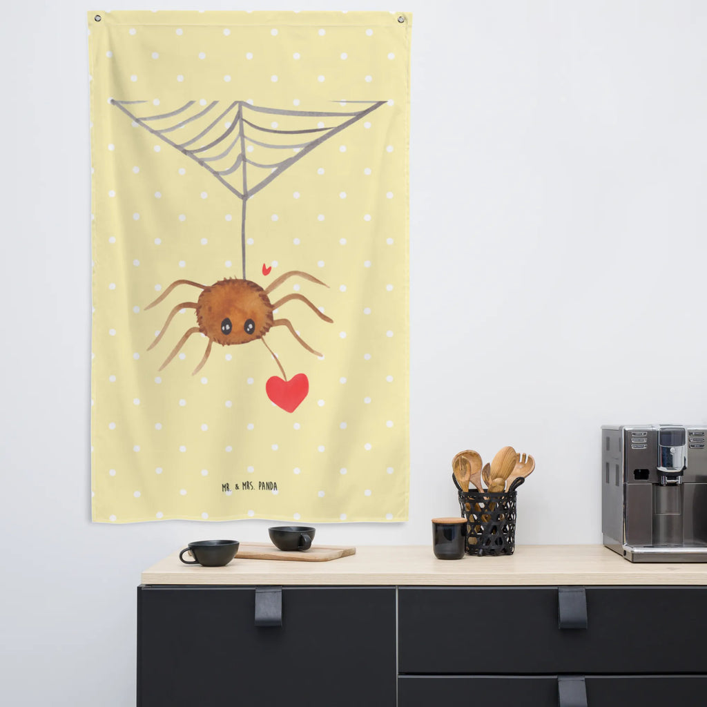 Wandteppich Spinne Agathe Liebe Wandbehang, Dekoration, Boho, Wandteppich, Wandtuch, Wanddeko, Tapisserie, Tapestry, Wandbild, Textil-Kunst, Schmuck-Wandbehang, Wand Deko, Kinderzimmer, Kinderzimmer Wand, Kinderzimmer Deko, Kinderzimmer Wanddeko, Spinne Agathe, Spinne, Agathe, Videos, Merchandise, Liebe, Verliebt, Liebesbeweis, Liebesgeschenk