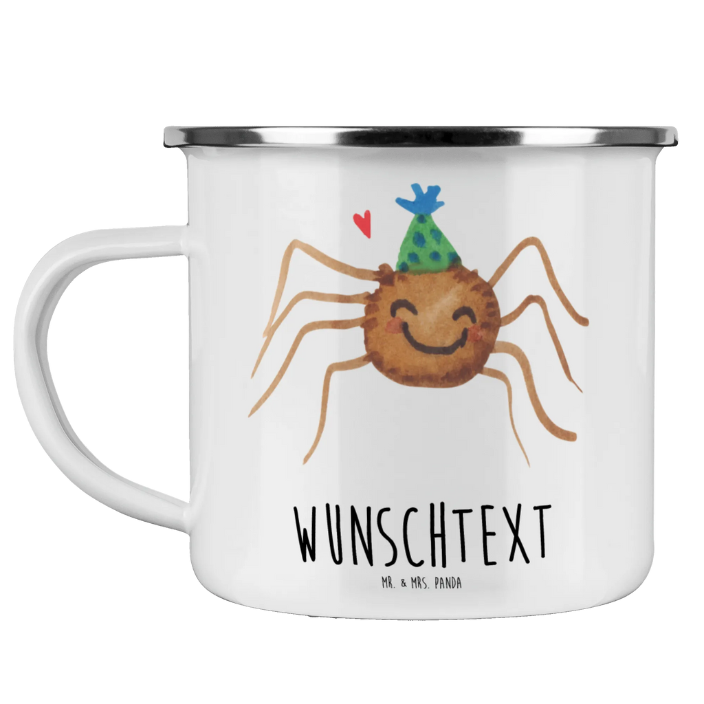 Personalisierte Emaille Tasse Spinne Agathe Party Emaille Tasse personalisiert, Emaille Tasse mit Namen, Campingtasse personalisiert, Namenstasse, Campingtasse bedrucken, Campinggeschirr personalsisert, tasse mit namen, personalisierte tassen, personalisierte tasse, tasse selbst gestalten, tasse bedrucken, tassen bedrucken, Spinne Agathe, Spinne, Agathe, Videos, Merchandise, Selbstliebe, Wunder, Motivation, Glück