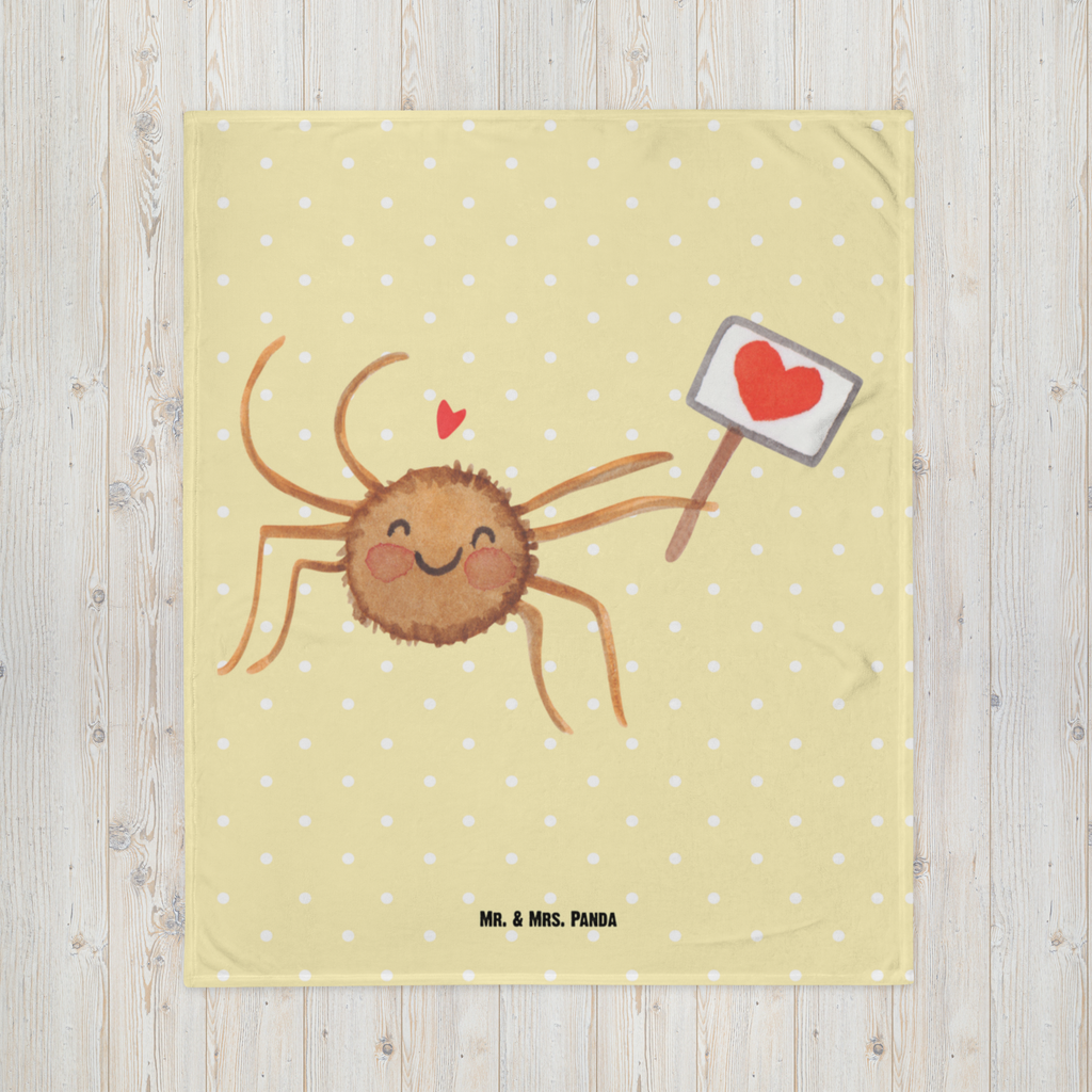 Kuscheldecke Spinne Agathe Motivation Decke, Wohndecke, Tagesdecke, Wolldecke, Sofadecke, Spinne Agathe, Spinne, Agathe, Videos, Merchandise, Motivation, Glück, Liebe, Vertrauen, Dankeschön