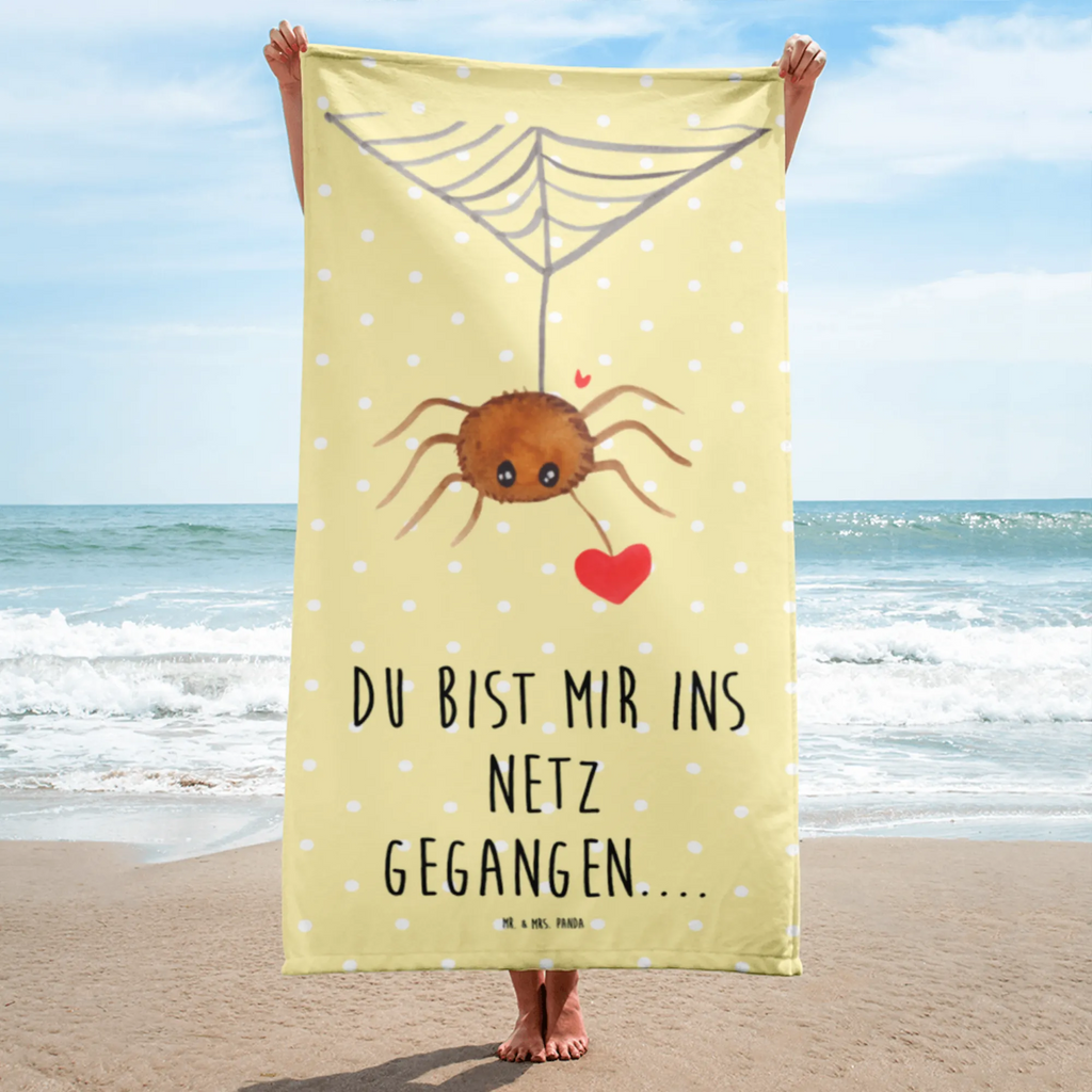 XL Badehandtuch Spinne Agathe Liebe Handtuch, Badetuch, Duschtuch, Strandtuch, Saunatuch, Spinne Agathe, Spinne, Agathe, Videos, Merchandise, Liebe, Verliebt, Liebesbeweis, Liebesgeschenk