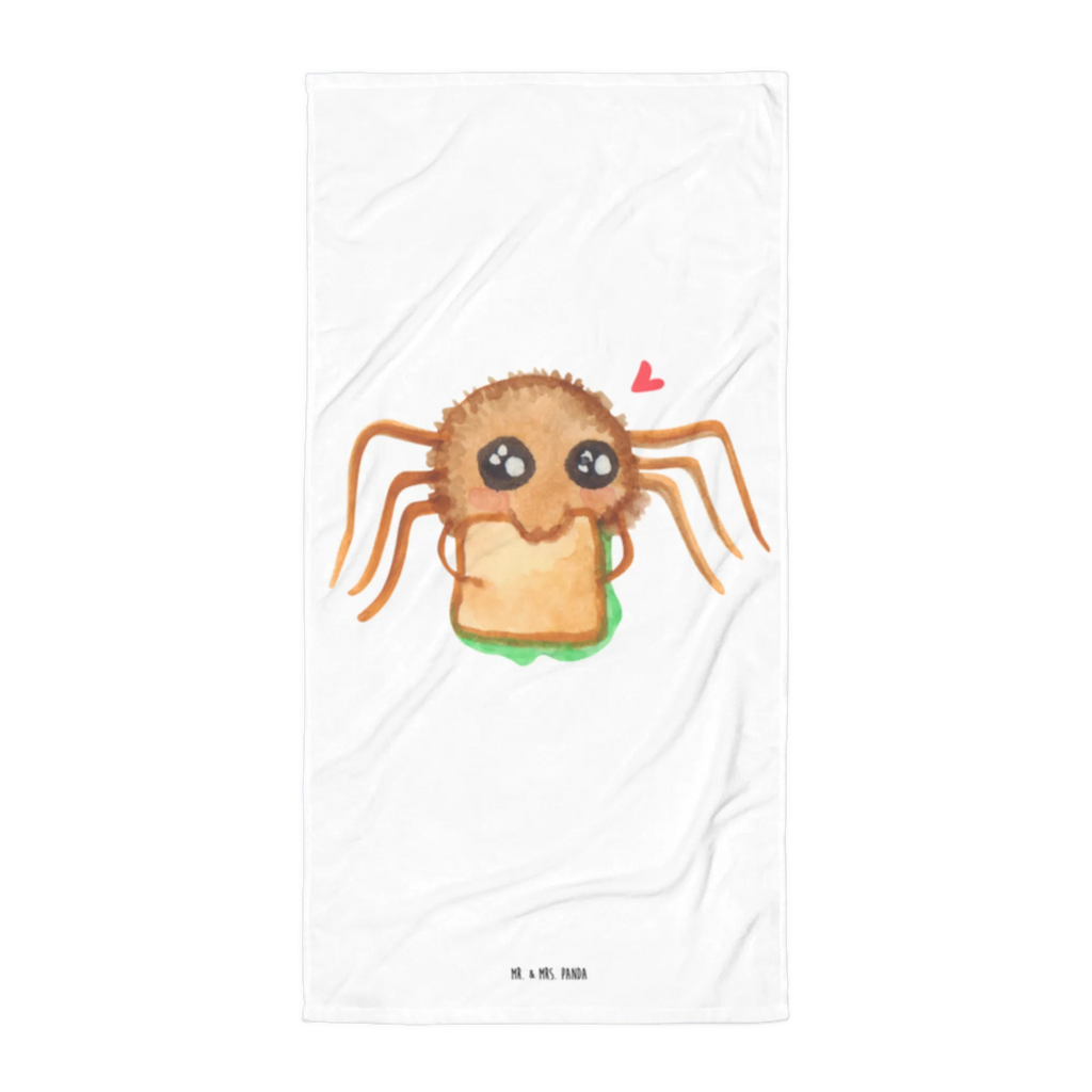 XL Badehandtuch Spinne Agathe Sandwich Handtuch, Badetuch, Duschtuch, Strandtuch, Saunatuch, Spinne Agathe, Spinne, Agathe, Videos, Merchandise, Glück, Mut, Hungrig, Verfressen, Lebensfreude, Alles wird gut, Hunger