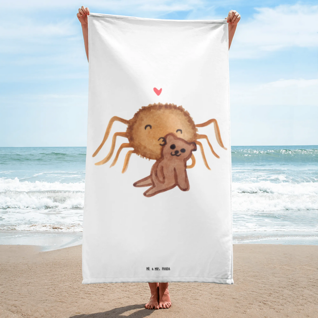 XL Badehandtuch Spinne Agathe Teddy Handtuch, Badetuch, Duschtuch, Strandtuch, Saunatuch, Spinne Agathe, Spinne, Agathe, Videos, Merchandise, Freundschaft, Liebesgeschenk, Verliebt, Liebesbeweis, Teddy, Treue, Miteinander, Dankeschön