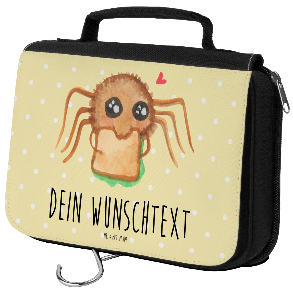 Personalisierter Kulturbeutel Spinne Agathe Sandwich Personalisierter Kulturbeutel, Personalisierte Waschtasche, Personalisierte Kosmetiktasche, Damen, Herren, Personalisierte Aufbewahrungstasche, Personalisierte Schminktasche, Personalisierter Kosmetikbeutel, Personalisierter Organizer, Personalisierte Kulturtasche, Personalisierte Schminkutensil, Personalisierung, Wunschtext, Wunschname, Selbst bedrucken, Kulturbeutel mit Namen, Spinne Agathe, Spinne, Agathe, Videos, Merchandise, Glück, Mut, Hungrig, Verfressen, Lebensfreude, Alles wird gut, Hunger