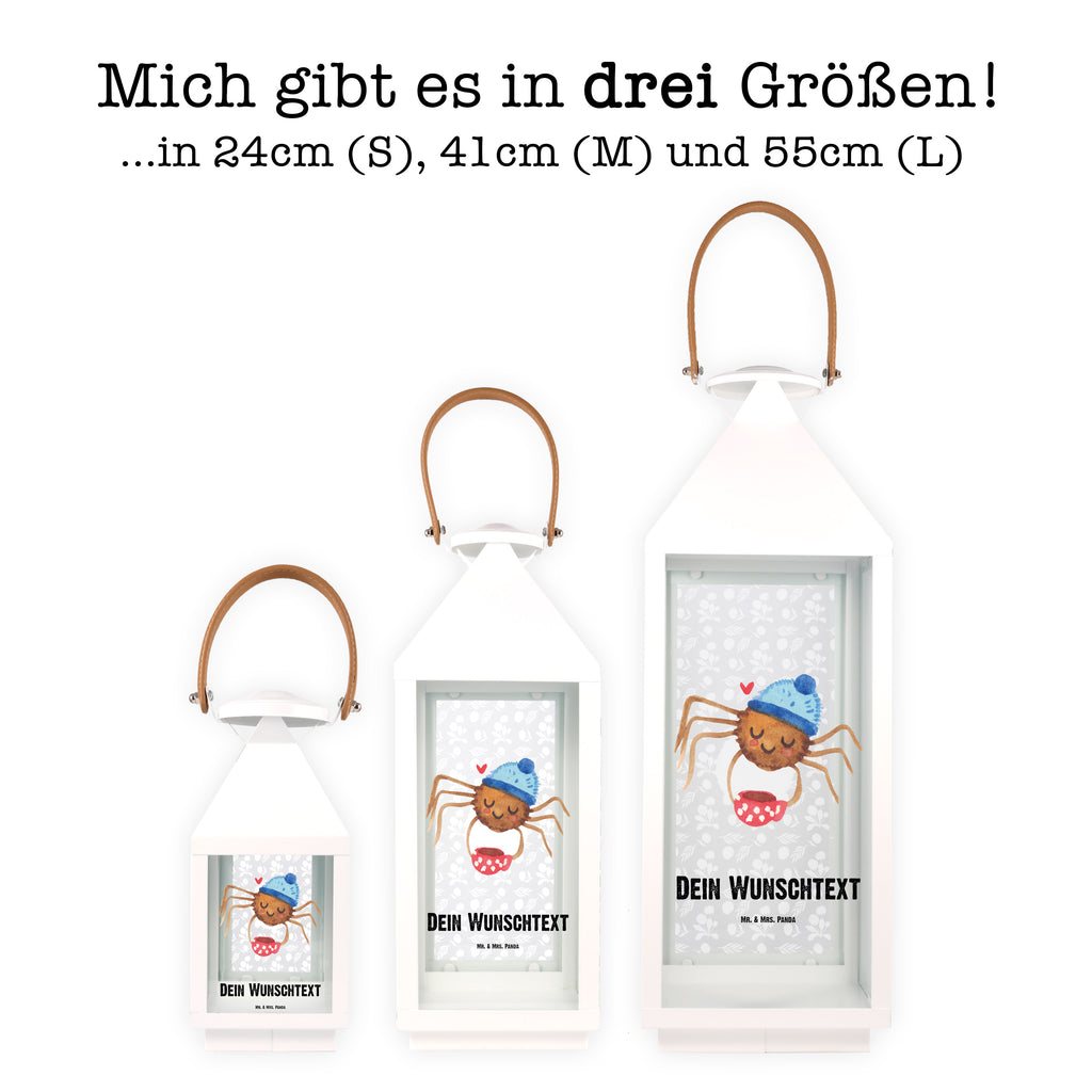 Personalisierte Deko Laterne Spinne Agathe Kaffee Gartenlampe, Gartenleuchte, Gartendekoration, Gartenlicht, Laterne kleine Laternen, XXL Laternen, Laterne groß, Spinne Agathe, Spinne, Agathe, Videos, Merchandise, Kaffee, Morgen, Morgenmuffel, Lebensweisheiten, Weiser Spruch