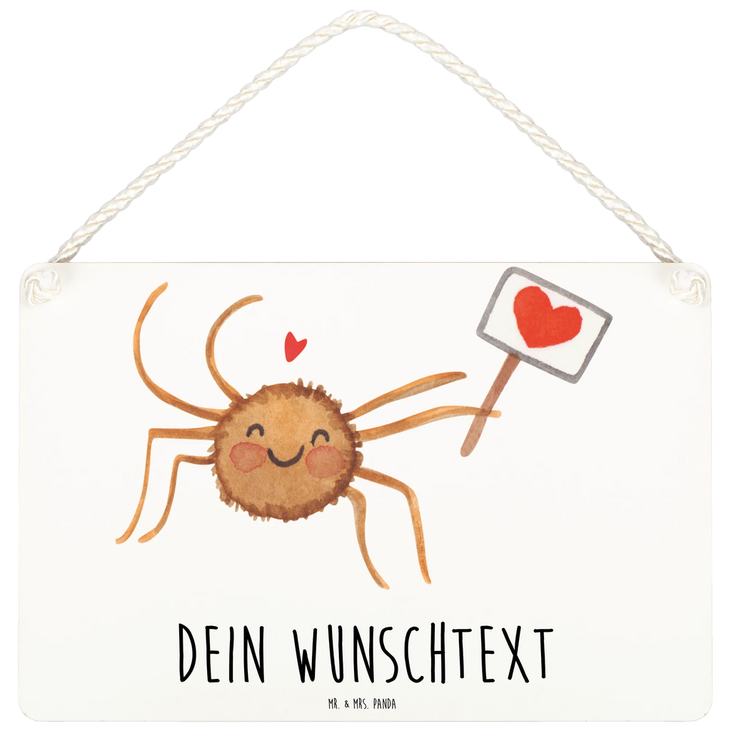 Personalisiertes Deko Schild Spinne Agathe Motivation Dekoschild, Deko Schild, Schild, Tür Schild, Türschild, Holzschild, Wandschild, Wanddeko, Spinne Agathe, Spinne, Agathe, Videos, Merchandise, Motivation, Glück, Liebe, Vertrauen, Dankeschön