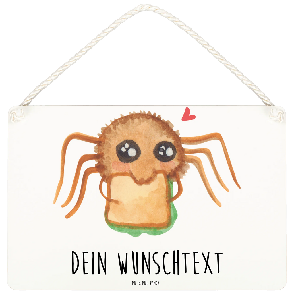 Personalisiertes Deko Schild Spinne Agathe Sandwich Dekoschild, Deko Schild, Schild, Tür Schild, Türschild, Holzschild, Wandschild, Wanddeko, Spinne Agathe, Spinne, Agathe, Videos, Merchandise, Glück, Mut, Hungrig, Verfressen, Lebensfreude, Alles wird gut, Hunger