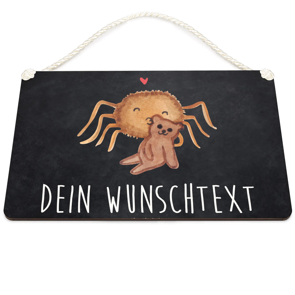 Personalisiertes Deko Schild Spinne Agathe Teddy Dekoschild, Deko Schild, Schild, Tür Schild, Türschild, Holzschild, Wandschild, Wanddeko, Spinne Agathe, Spinne, Agathe, Videos, Merchandise, Freundschaft, Liebesgeschenk, Verliebt, Liebesbeweis, Teddy, Treue, Miteinander, Dankeschön