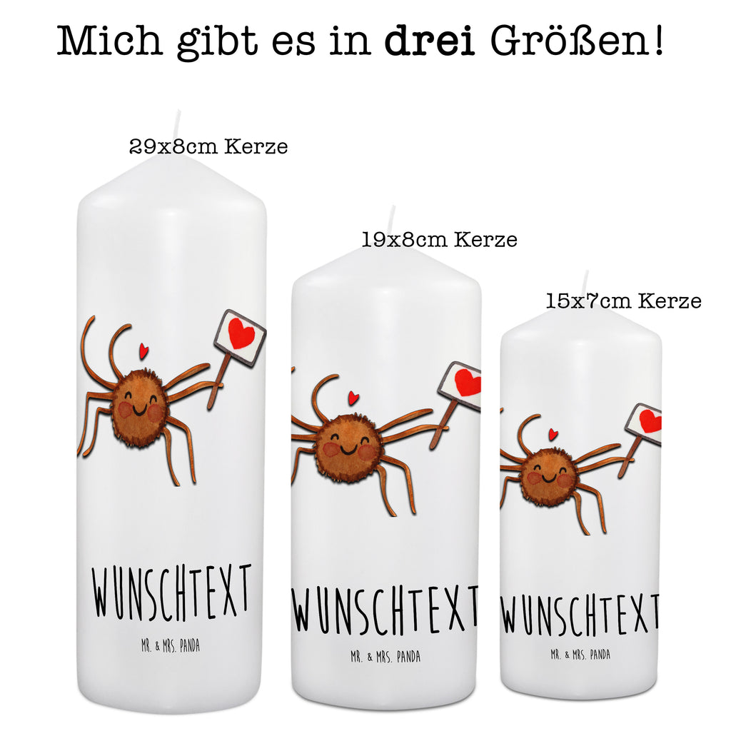 Personalisierte Kerze Spinne Agathe Motivation Kerze, Taufkerze, Kommunionskerze, Geburtstagskerze, Geschenk Kerze, Taufgeschenk Kerze, Kerze mit Druck, Besondere Kerze, Geschenkidee Kerze, Kerze für Kommunion, Spinne Agathe, Spinne, Agathe, Videos, Merchandise, Motivation, Glück, Liebe, Vertrauen, Dankeschön