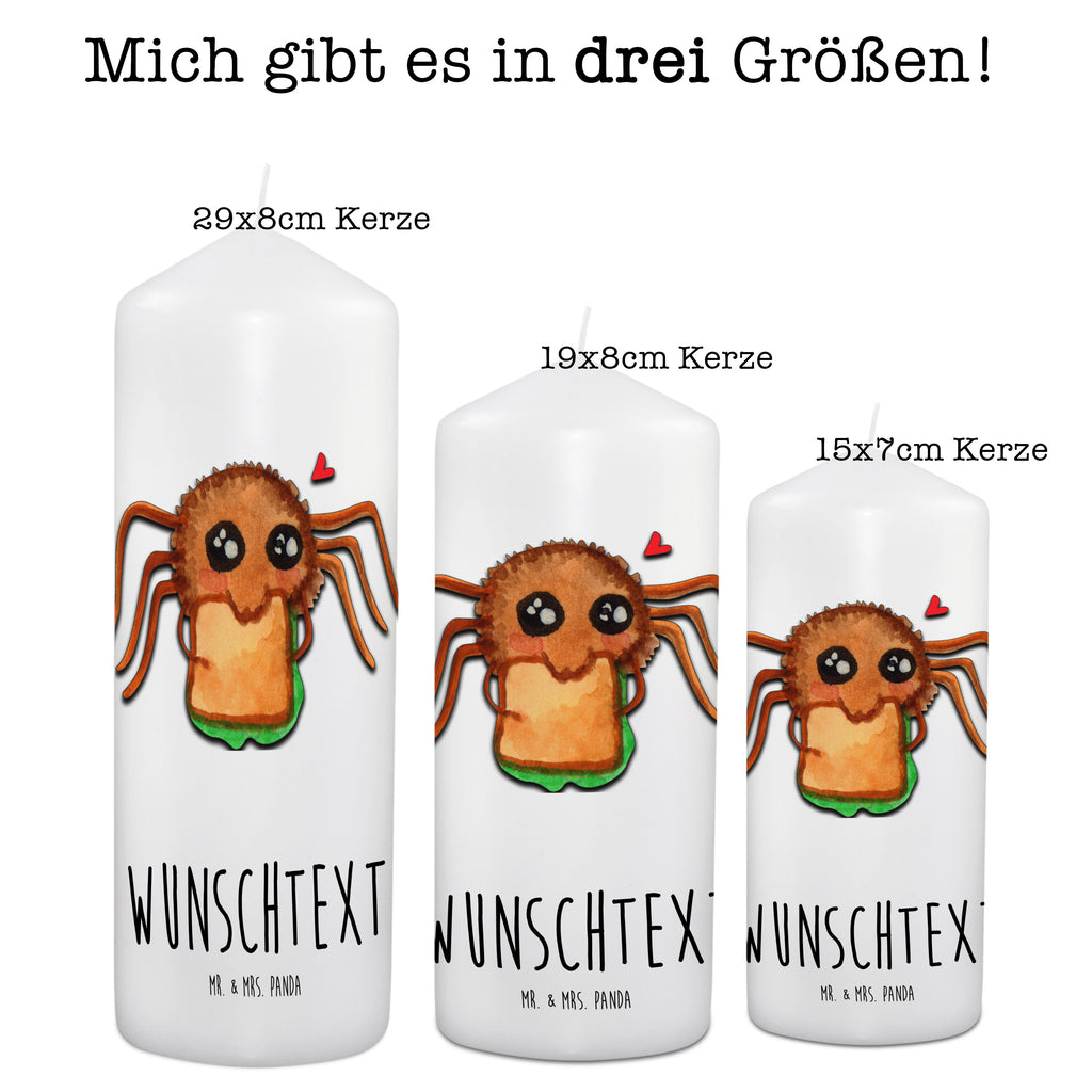 Personalisierte Kerze Spinne Agathe Sandwich Kerze, Taufkerze, Kommunionskerze, Geburtstagskerze, Geschenk Kerze, Taufgeschenk Kerze, Kerze mit Druck, Besondere Kerze, Geschenkidee Kerze, Kerze für Kommunion, kerze personalisiert, personalisierte kerze, personalisierte kerzen, Spinne Agathe, Spinne, Agathe, Videos, Merchandise, Glück, Mut, Hungrig, Verfressen, Lebensfreude, Alles wird gut, Hunger