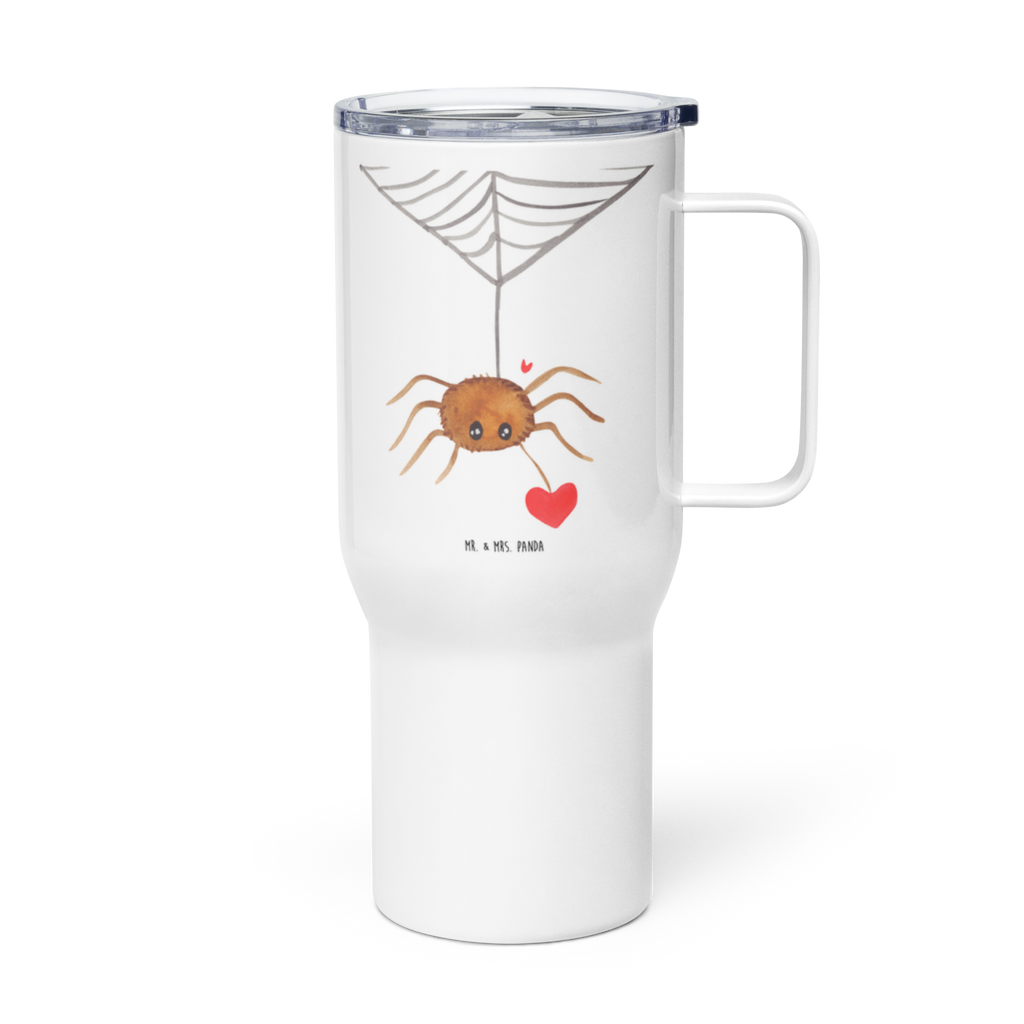 XXL Thermobecher Spinne Agathe Liebe Thermobecher, XL Thermobecher, Reisebecher, XL Reisetasse, Großer Thermobecher, Autobecher, Jumbo Becher, Spinne Agathe, Spinne, Agathe, Videos, Merchandise, Liebe, Verliebt, Liebesbeweis, Liebesgeschenk