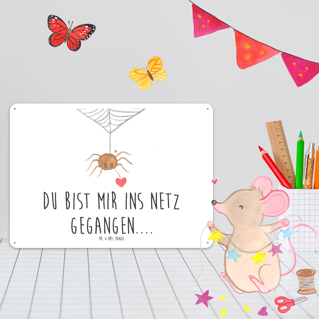 Blechschild Spinne Agathe Liebe Blechschild, Metallschild, Geschenk Schild, Schild, Magnet-Metall-Schild, Deko Schild, Wandschild, Wand-Dekoration, Türschild, Spinne Agathe, Spinne, Agathe, Videos, Merchandise, Liebe, Verliebt, Liebesbeweis, Liebesgeschenk