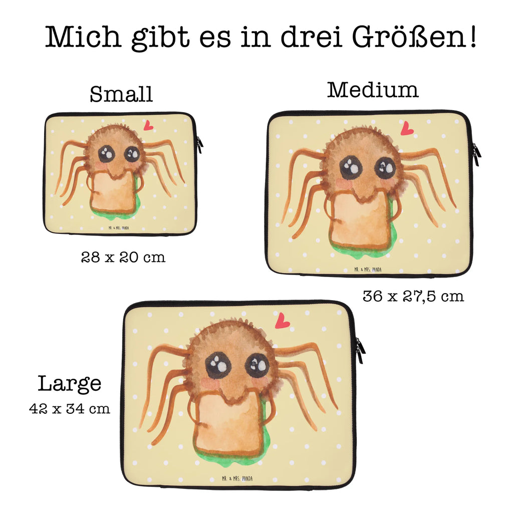 Notebook Tasche Spinne Agathe Sandwich Notebook Tasche, Laptop, Computertasche, Tasche, Notebook-Tasche, Notebook-Reisehülle, Notebook Schutz, Spinne Agathe, Spinne, Agathe, Videos, Merchandise, Glück, Mut, Hungrig, Verfressen, Lebensfreude, Alles wird gut, Hunger