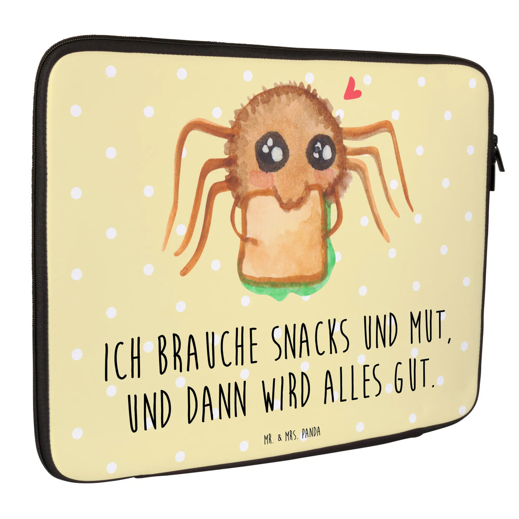 Notebook Tasche Spinne Agathe Sandwich Notebook Tasche, Laptop, Computertasche, Tasche, Notebook-Tasche, Notebook-Reisehülle, Notebook Schutz, Spinne Agathe, Spinne, Agathe, Videos, Merchandise, Glück, Mut, Hungrig, Verfressen, Lebensfreude, Alles wird gut, Hunger