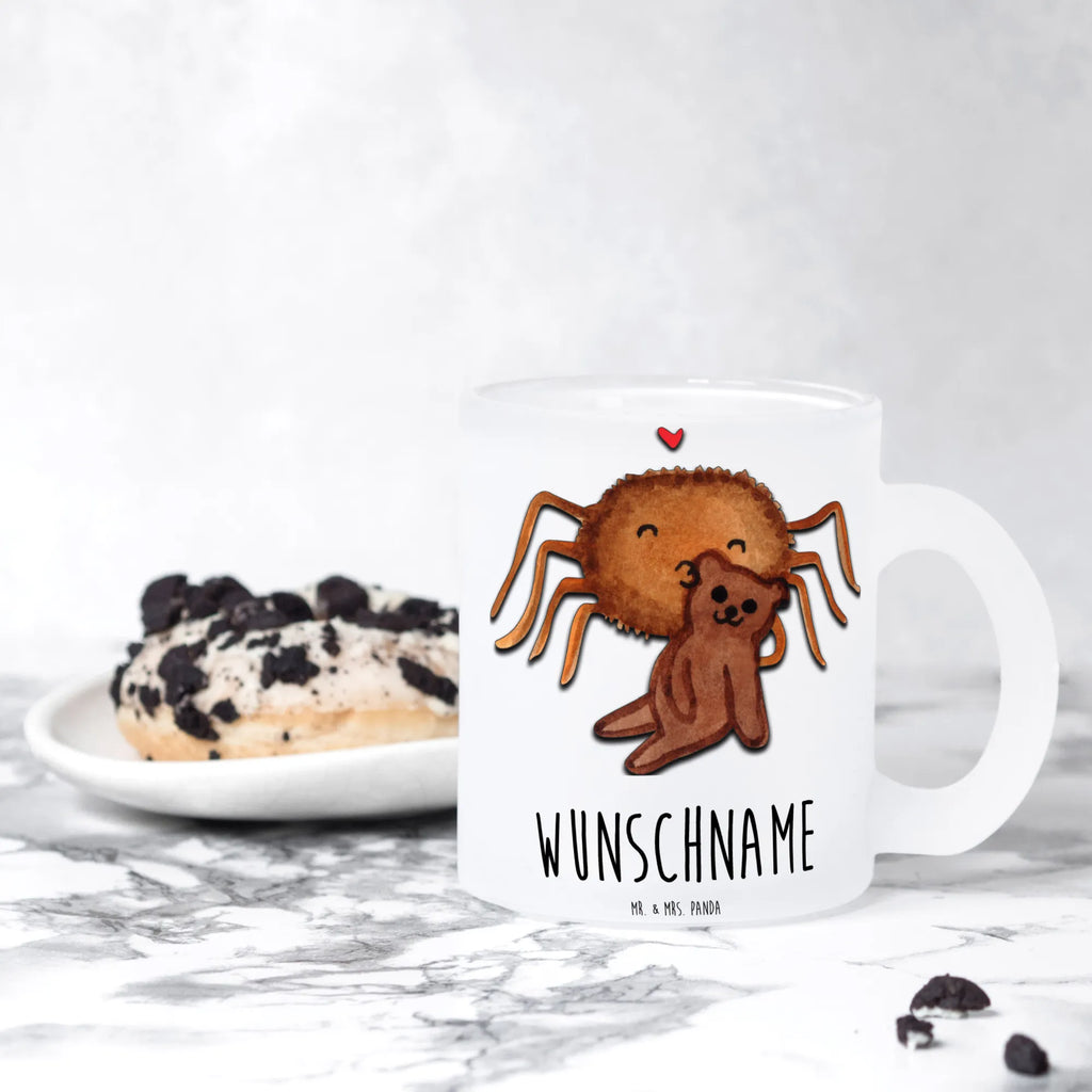 Personalisierte Teetasse Spinne Agathe Teddy Personalisierte Teetasse, Personalisiertes Teeglas, Personalisierter Teebecher, Personalisierte Glas Teetasse, Personalisierte Teetasse aus Glas, Teetasse mit Namen, Teeglas mit Namen, Teebecher mit Namen, Glas Teetasse mit Namen, Teetasse aus Glas mit Namen, Teetasse Wunschname, Teetasse selbst gestalten., Spinne Agathe, Spinne, Agathe, Videos, Merchandise, Freundschaft, Liebesgeschenk, Verliebt, Liebesbeweis, Teddy, Treue, Miteinander, Dankeschön