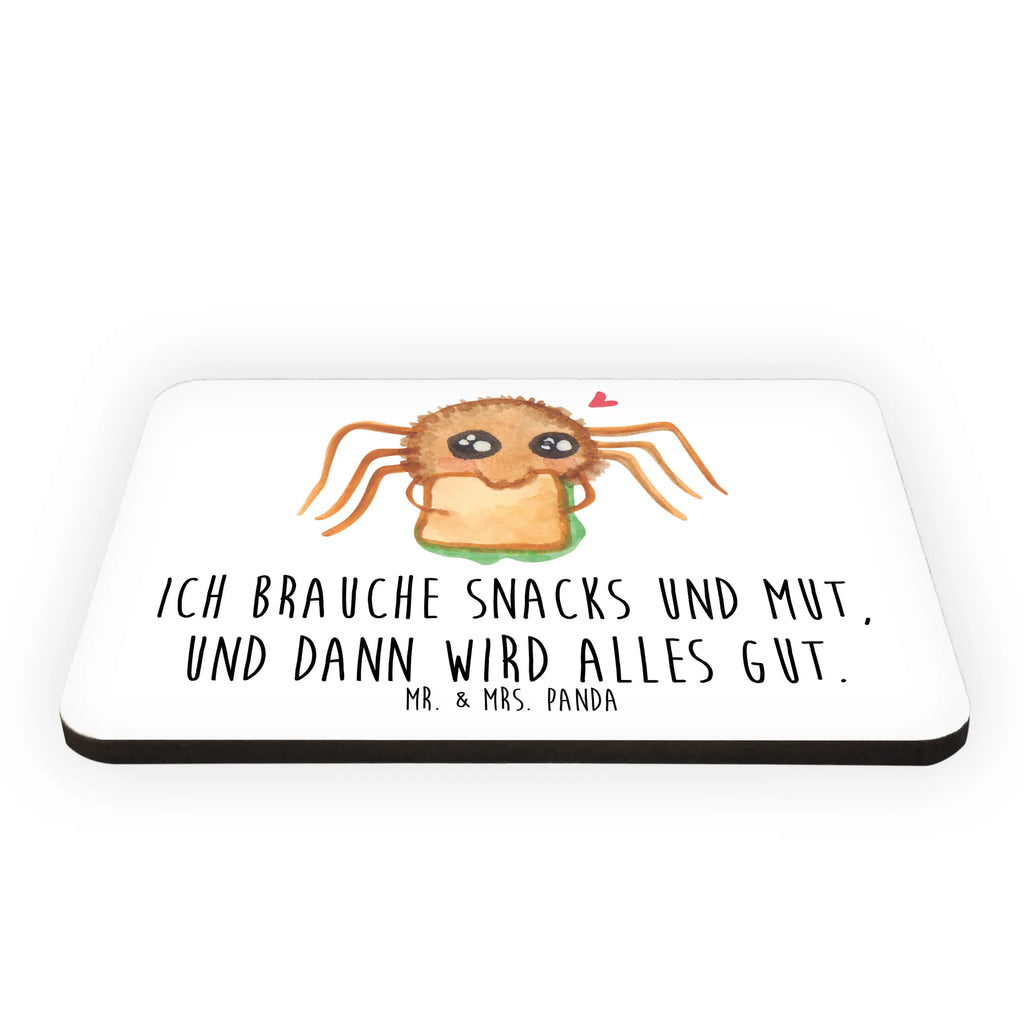 Magnet Spinne Agathe Sandwich Kühlschrankmagnet, Pinnwandmagnet, Souvenir Magnet, Motivmagnete, Dekomagnet, Whiteboard Magnet, Notiz Magnet, Kühlschrank Dekoration, Spinne Agathe, Spinne, Agathe, Videos, Merchandise, Glück, Mut, Hungrig, Verfressen, Lebensfreude, Alles wird gut, Hunger