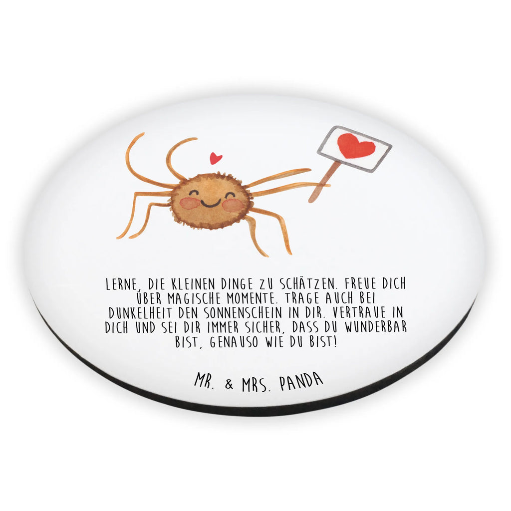 Rund Magnet Spinne Agathe Motivation Kühlschrankmagnet, Pinnwandmagnet, Souvenir Magnet, Motivmagnete, Dekomagnet, Whiteboard Magnet, Notiz Magnet, Kühlschrank Dekoration, Spinne Agathe, Spinne, Agathe, Videos, Merchandise, Motivation, Glück, Liebe, Vertrauen, Dankeschön