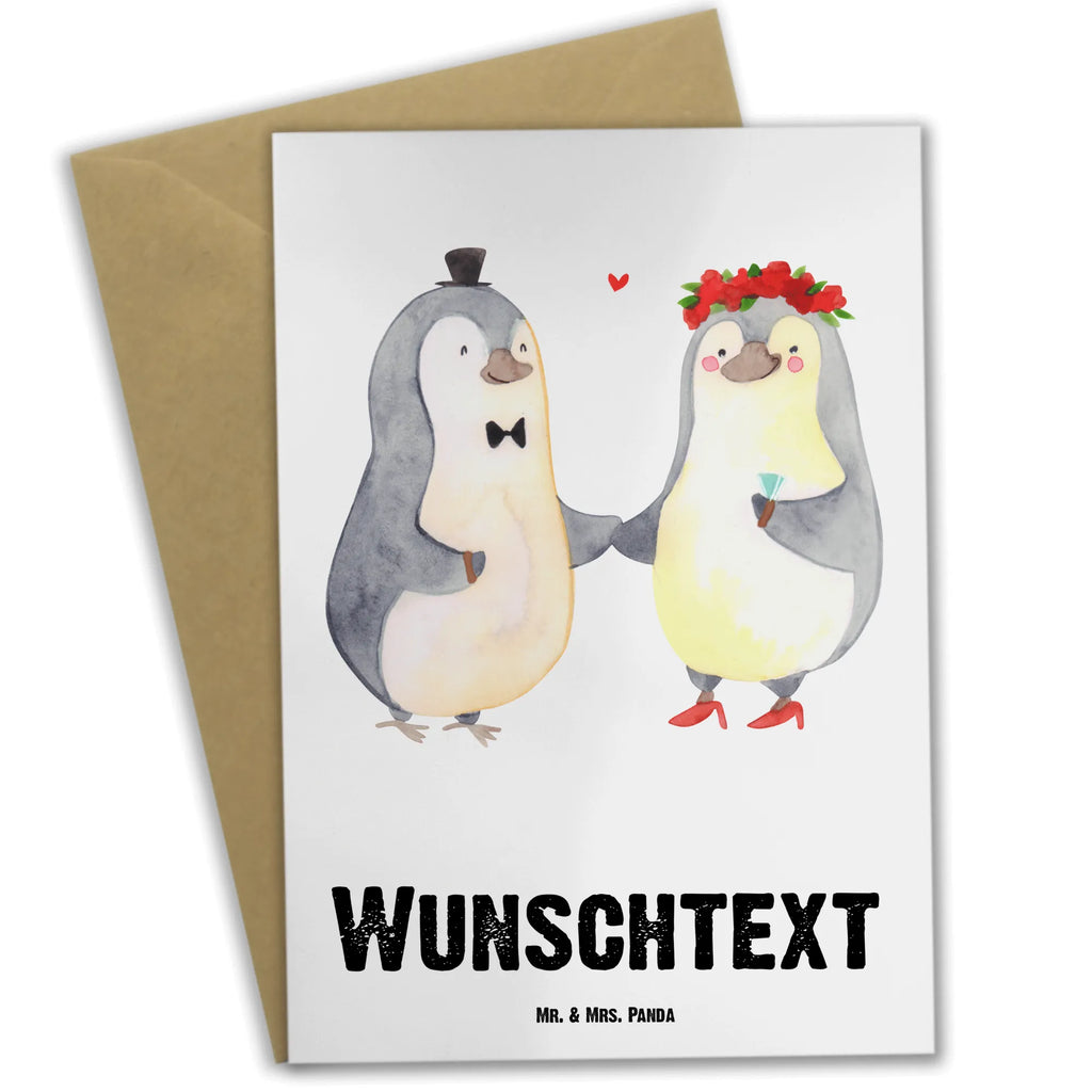 Personalisierte Grußkarte Hochzeitspaar Pinguin Personalisierte Grußkarte, Personalisiertere Klappkarte, Personalisierte Einladungskarte, Personalisierte Glückwunschkarte, Personalisierte Hochzeitskarte, Personalisierte Geburtstagskarte, Grußkarte mit Namen, Grußkarte selber drucken, Grußkarte selbst gestalten, Grußkarte mit persönlichen Nachrichten, Grußkarte als Geldgeschenk, Grußkarten personalisiert, Personalisierte Karte, Hochzeit, Hochzeitsgeschenk, Ehe, Hochzeitsfeier, Trauung, Trauungsgeschenk, Hochzeitskarte, Verlobungsfeier, Verlobungsgeschenk, Hochzeitsgeschenkideen, Hochzeitsgeschenke für Brautpaar, Pinguin, Pinguine, Hochzeitstag, geschenkidee Hochzeit, Gastgeschenk