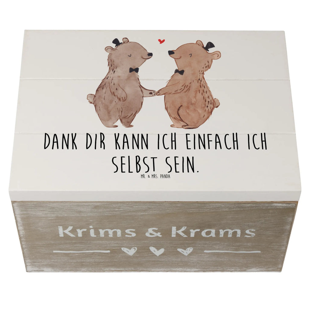 Holzkiste Bären Pärchen Gay Pride Holzkiste, Kiste, Schatzkiste, Truhe, Schatulle, XXL, Erinnerungsbox, Erinnerungskiste, Dekokiste, Aufbewahrungsbox, Geschenkbox, Geschenkdose, Hochzeit, Hochzeitsgeschenk, Ehe, Hochzeitsfeier, Trauung, Trauungsgeschenk, Hochzeitskarte, Verlobungsfeier, Verlobungsgeschenk, Hochzeitsgeschenkideen, Hochzeitsgeschenke für Brautpaar