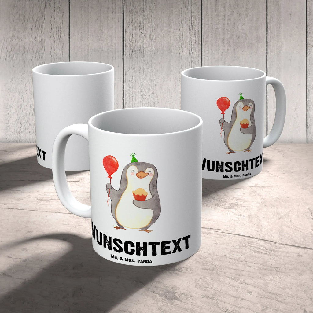 Personalisierte Tasse Pinguin Geburtstag Personalisierte Tasse, Namenstasse, Wunschname, Personalisiert, Tasse, Namen, Drucken, Tasse mit Namen, Geburtstag, Geburtstagsgeschenk, Geschenk, Party, Feiern, Geschenke, Torte, Kuchen